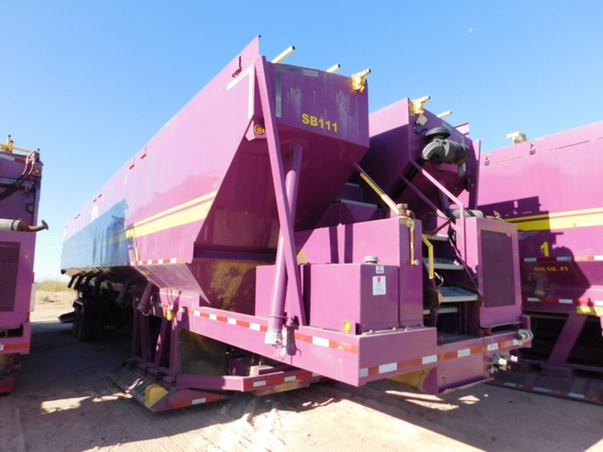 Located in YARD 2 - Odessa, TX (FSF011) (X) 2012 CONVEY ALL SK4000 SAND KING, SN- 2001116187,