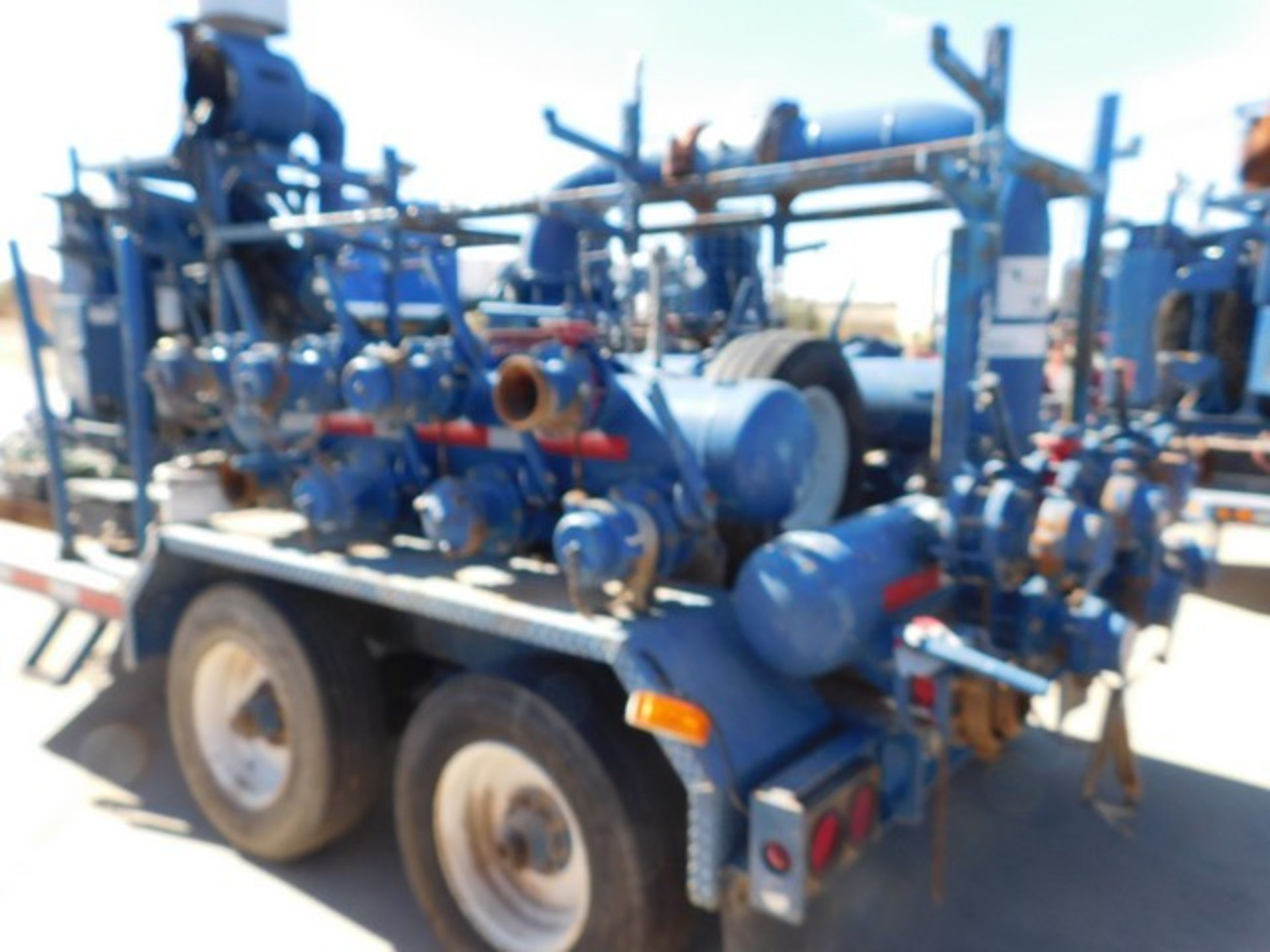 Located in YARD 2 - Odessa, TX (FPS040) (X) 2012 KEYSTONE CENT BOOST PUMP TRAILER, VIN- - Image 3 of 4