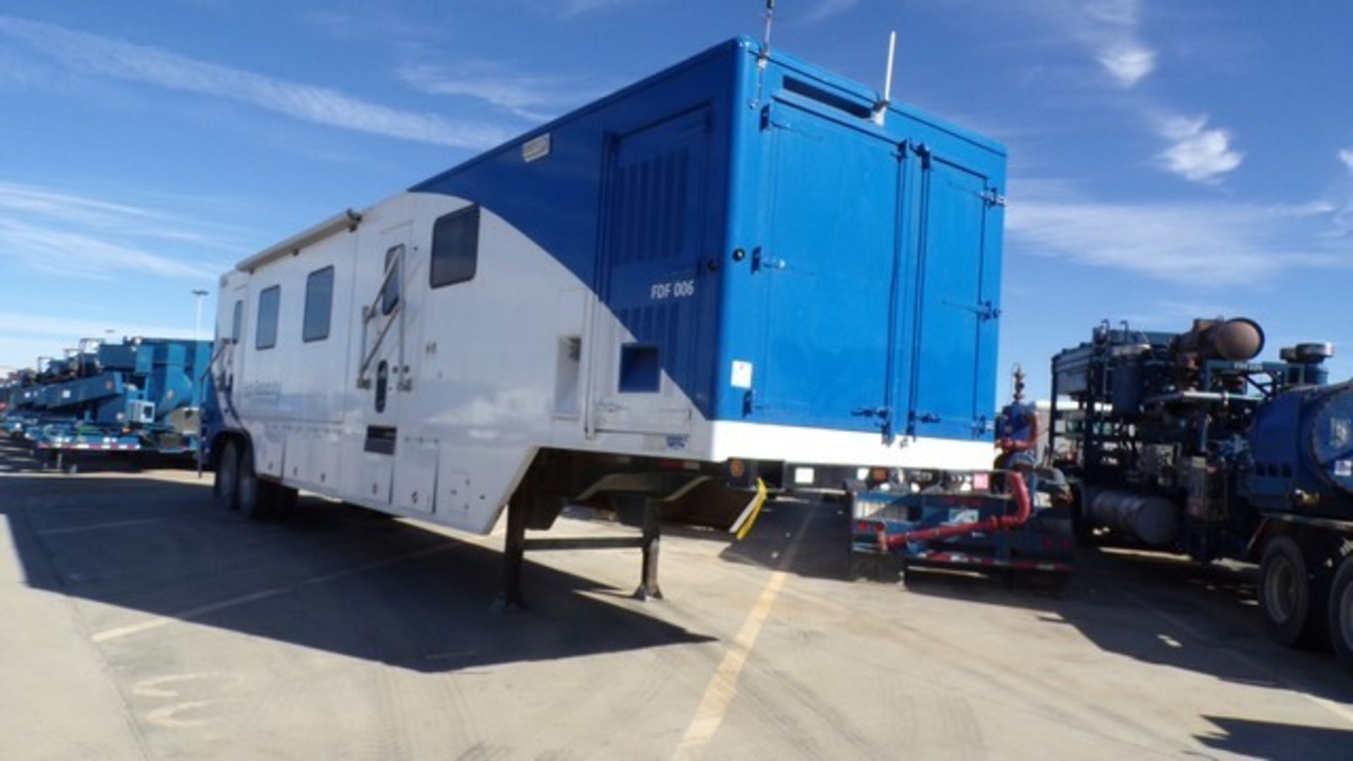 Located in YARD 2 - Odessa, TX (FDF006) 2012 GENERAL 40' DATA VAN TRAILER, VIN- 1C9CK4027CA681167,