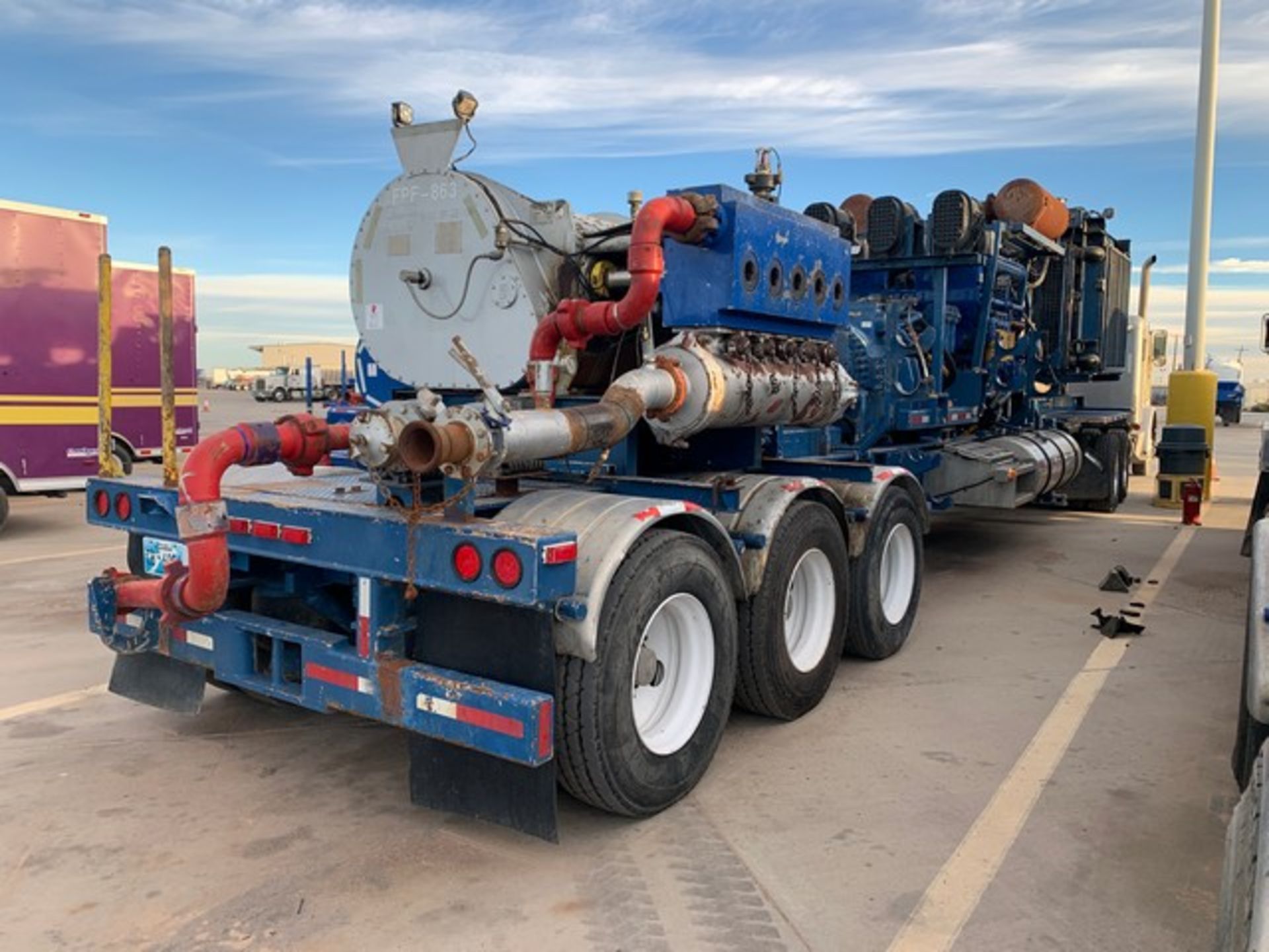 Located in YARD 2 - Odessa, TX (FPF863) 2014 GARDNER DENVER 2500Q QUINTUPLEX FRAC PUMP, P/B CAT - Image 2 of 9