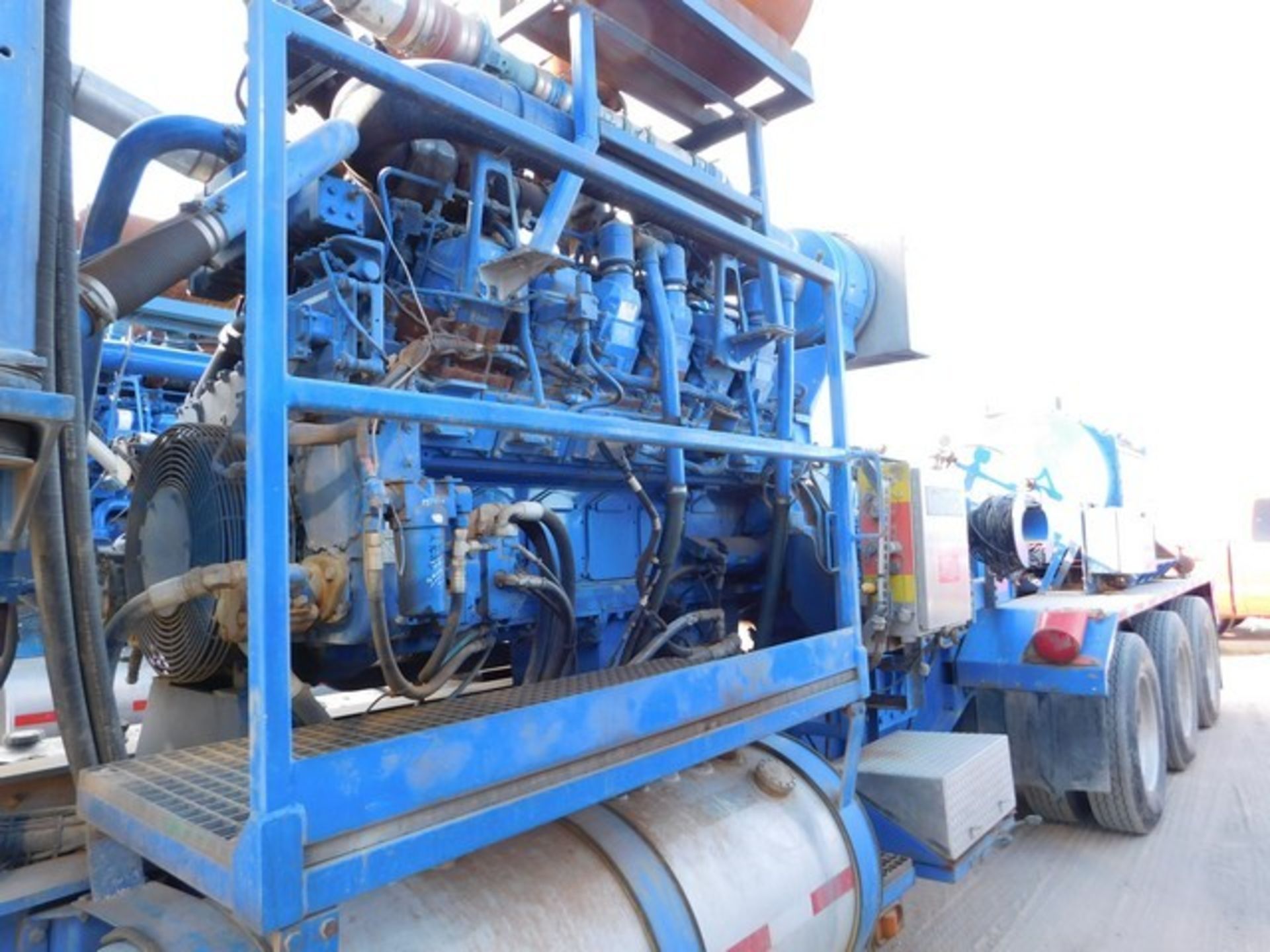 Located in YARD 2 - Odessa, TX (FPF896) 2014 JMAC 2510 QUINTUPLEX FRAC PUMP, P/B CAT 3512C DIESEL - Bild 3 aus 12