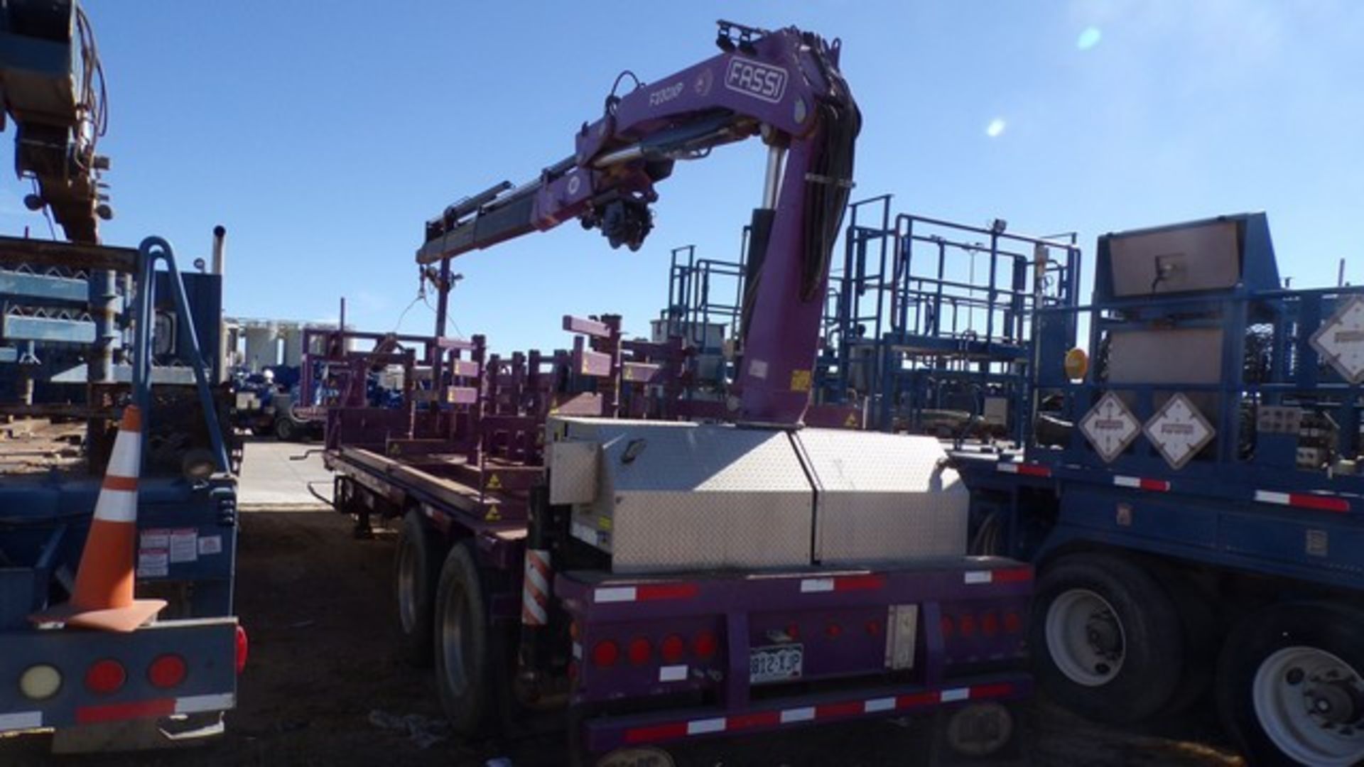 Located in YARD 2 - Odessa, TX (FUF001) 2011 DOONAN 40' T/A STEP DECK HARDLINE TRAILER, VIN- - Image 3 of 4