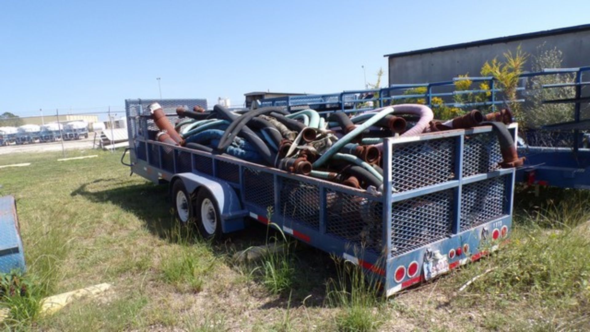 Located in YARD 19 - Wixon Valley, TX (FUF362) 2007 SHOPBUILT T/A 7'X 24' GN TOOL HOSE TRAILER, VIN- - Image 3 of 4