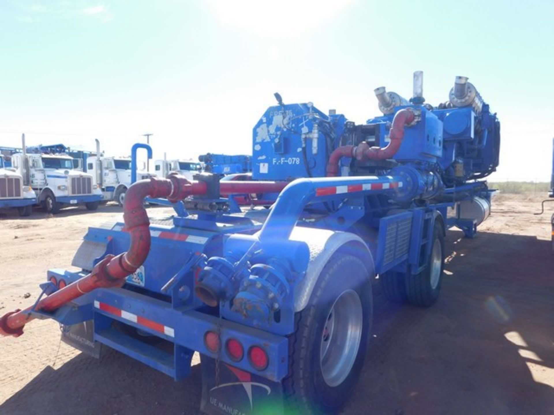 Located in YARD 2 - Odessa, TX (FPF078) 2013 SPM TWS2400 TRIPLEX FRAC PUMP, P/B CAT 3512C DIESEL - Image 6 of 10