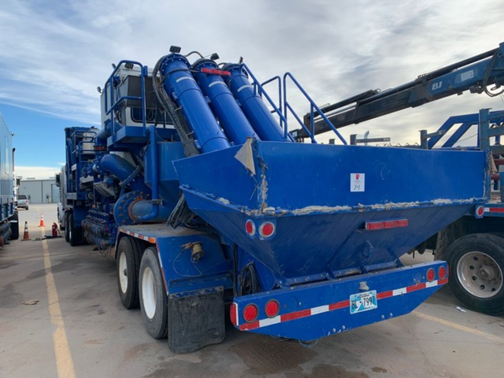 Located in YARD 2 - Odessa, TX (FBF072) 2012 PRATT MODEL-DF40 BLENDER, VIN- 1P9CP4025CB343094, P/