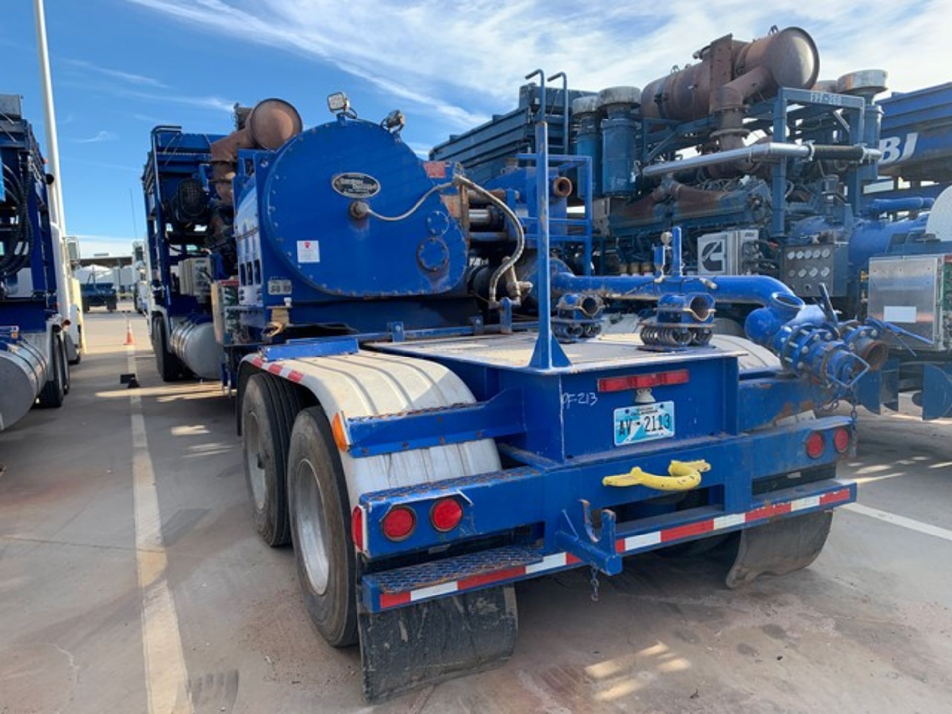 Located in YARD 2 - Odessa, TX (FPF213) 2018 GARDNER DENVER 2250T TRIPLEX FRAC PUMP, P/B CUMMINS