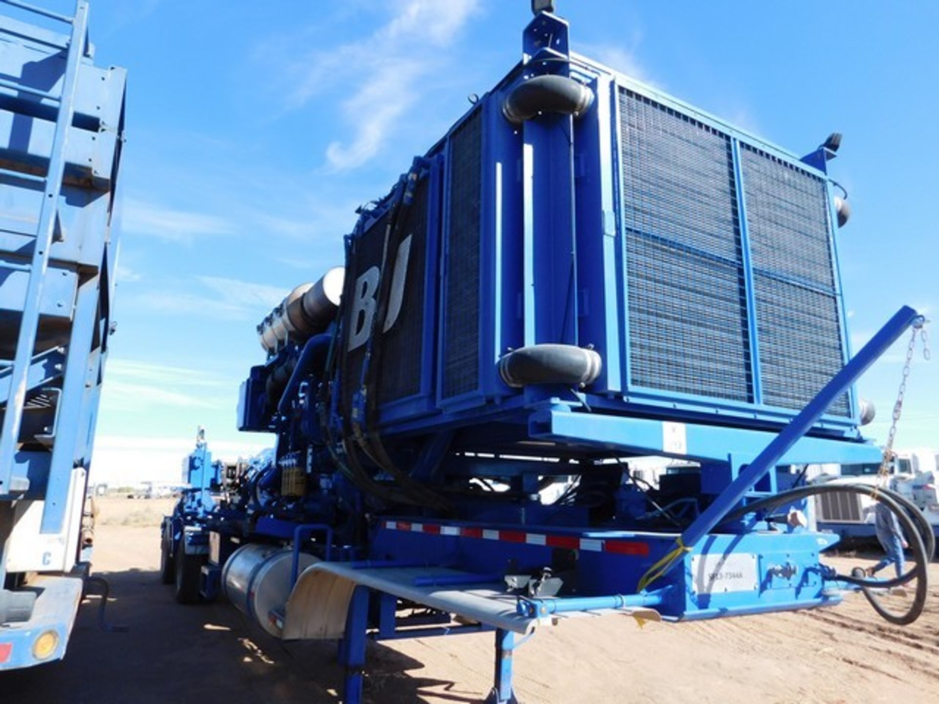 Located in YARD 2 - Odessa, TX (FPF078) 2013 SPM TWS2400 TRIPLEX FRAC PUMP, P/B CAT 3512C DIESEL - Image 10 of 10