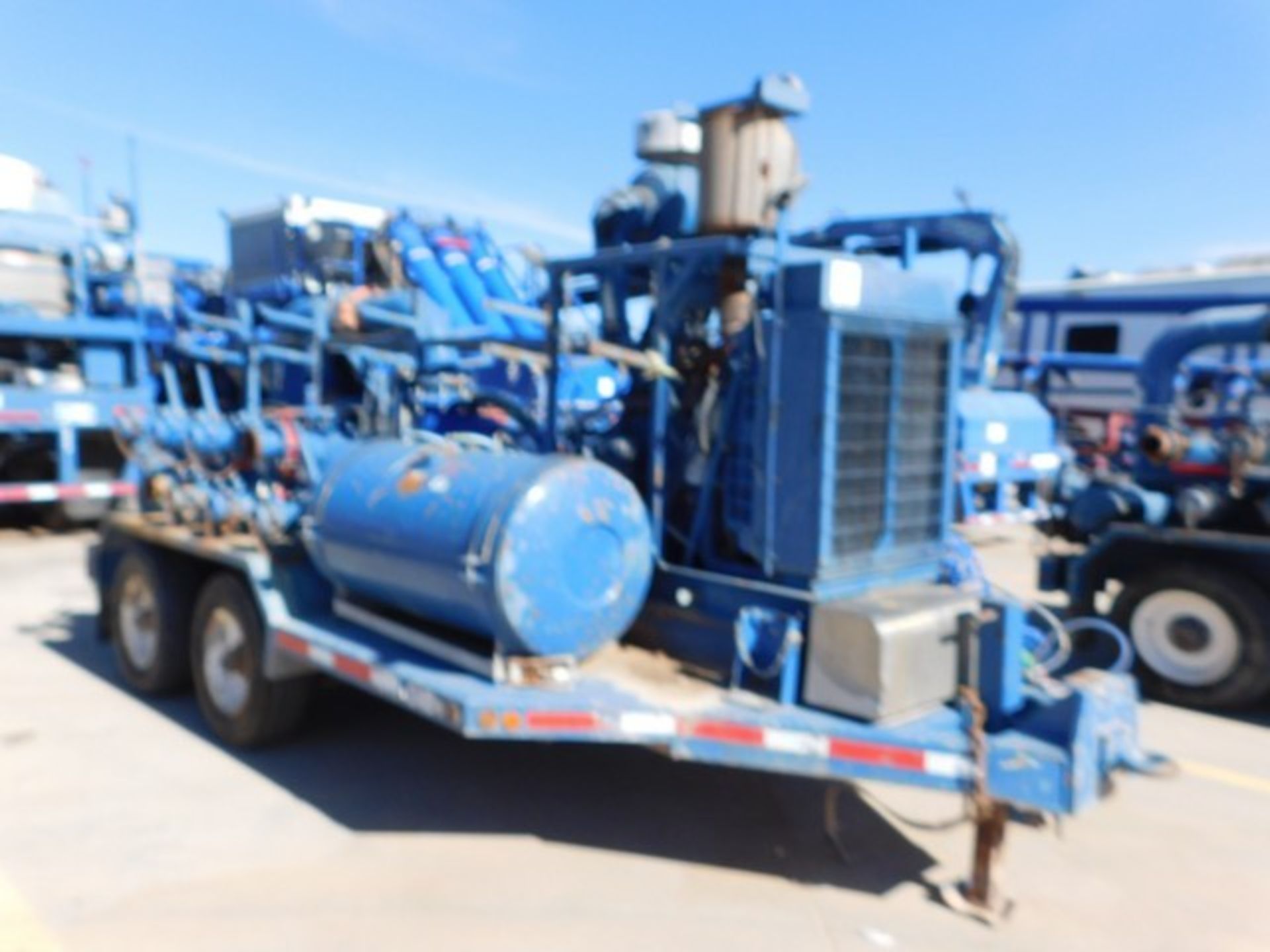 Located in YARD 2 - Odessa, TX (FPS040) (X) 2012 KEYSTONE CENT BOOST PUMP TRAILER, VIN-