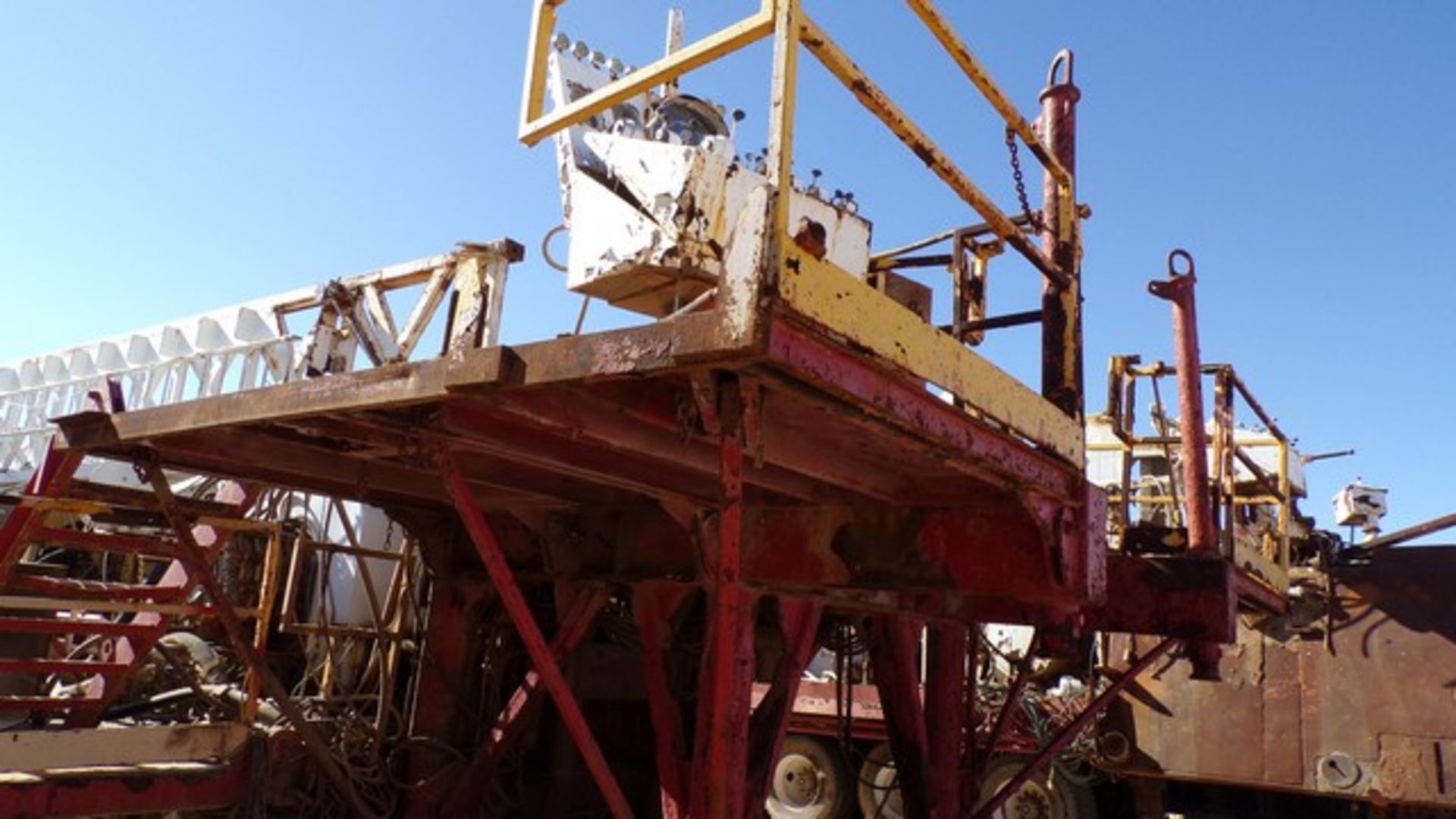Located in YARD 17 - Midland, TX RIG TECH 400B 750HP, S/D DRAWWORKS, LEBUS F/ 1-1/8" LINE, EATON - Image 11 of 15