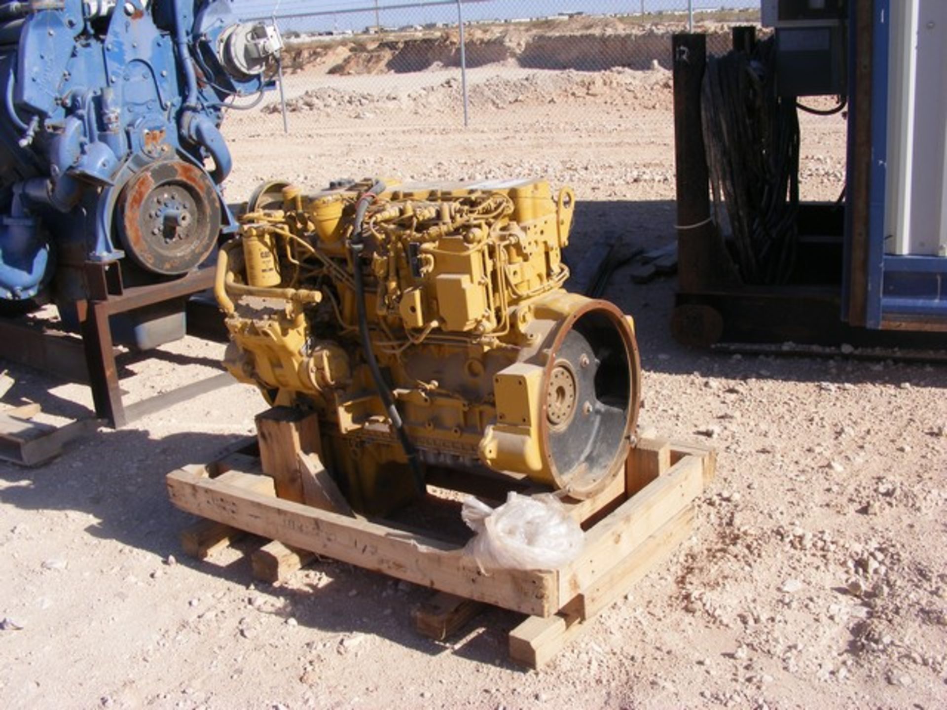 Located in YARD 1 - Midland, TX (9659) UNUSED CAT C6.6 ACERT 6 CYL TURBO DIESEL ENGINE