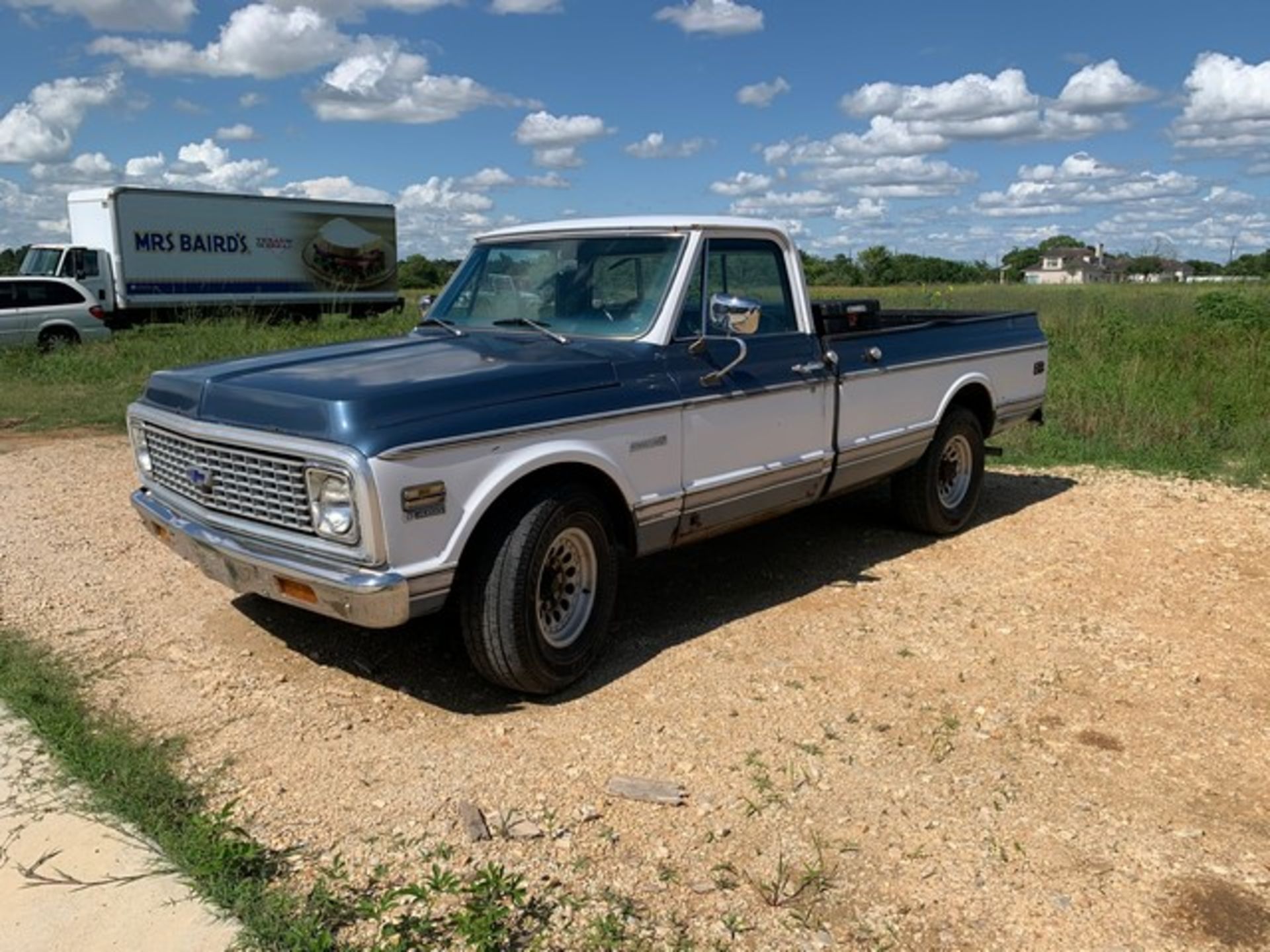 Located in YARD 11 - Fulshear, TX (X) 1971 CHEVROLET C20 2500 CHEYENNE FACTORY BIG BLOCK AC TRUCK, - Bild 10 aus 37