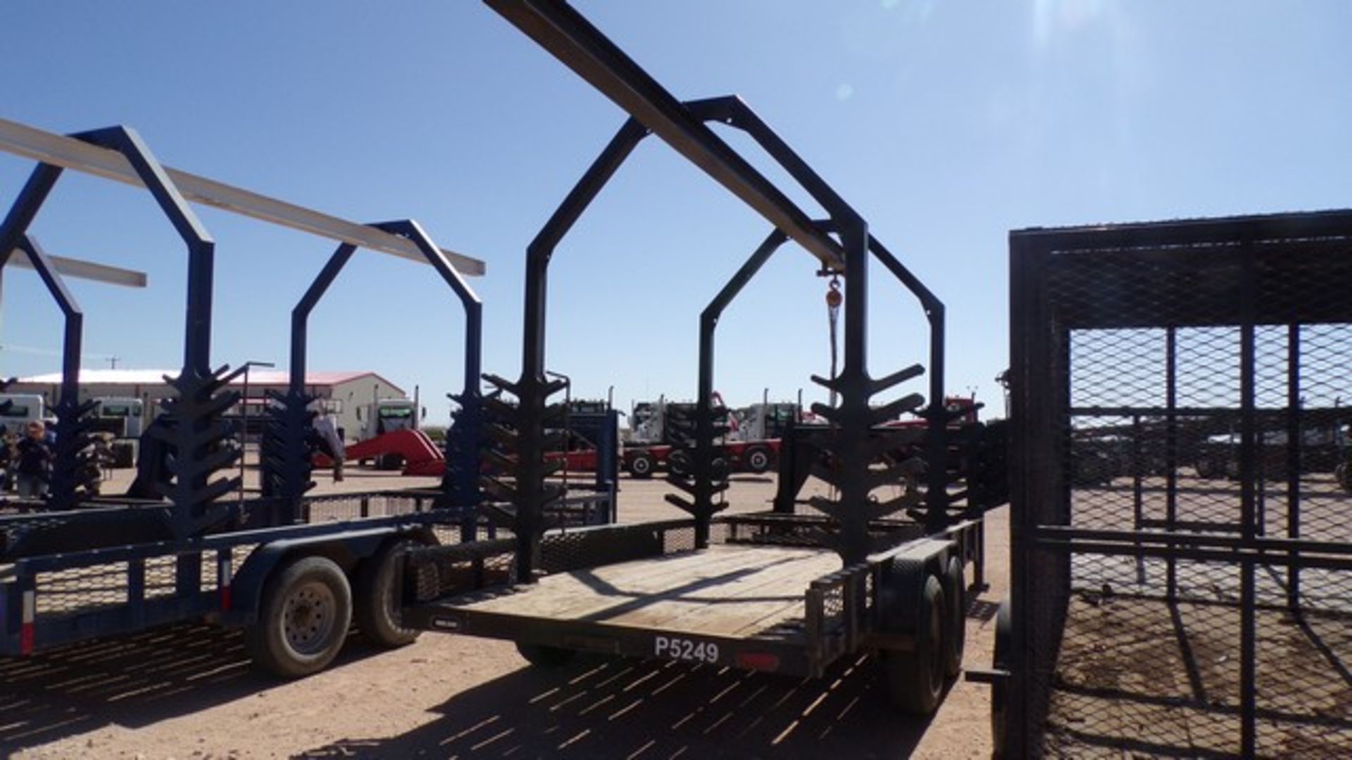 Located in YARD 1 - Midland, TX (P5249) (2357) (X) 2019 PULL DO T/A COMBO MONORAIL/ TOOL TRAILER, - Bild 4 aus 4