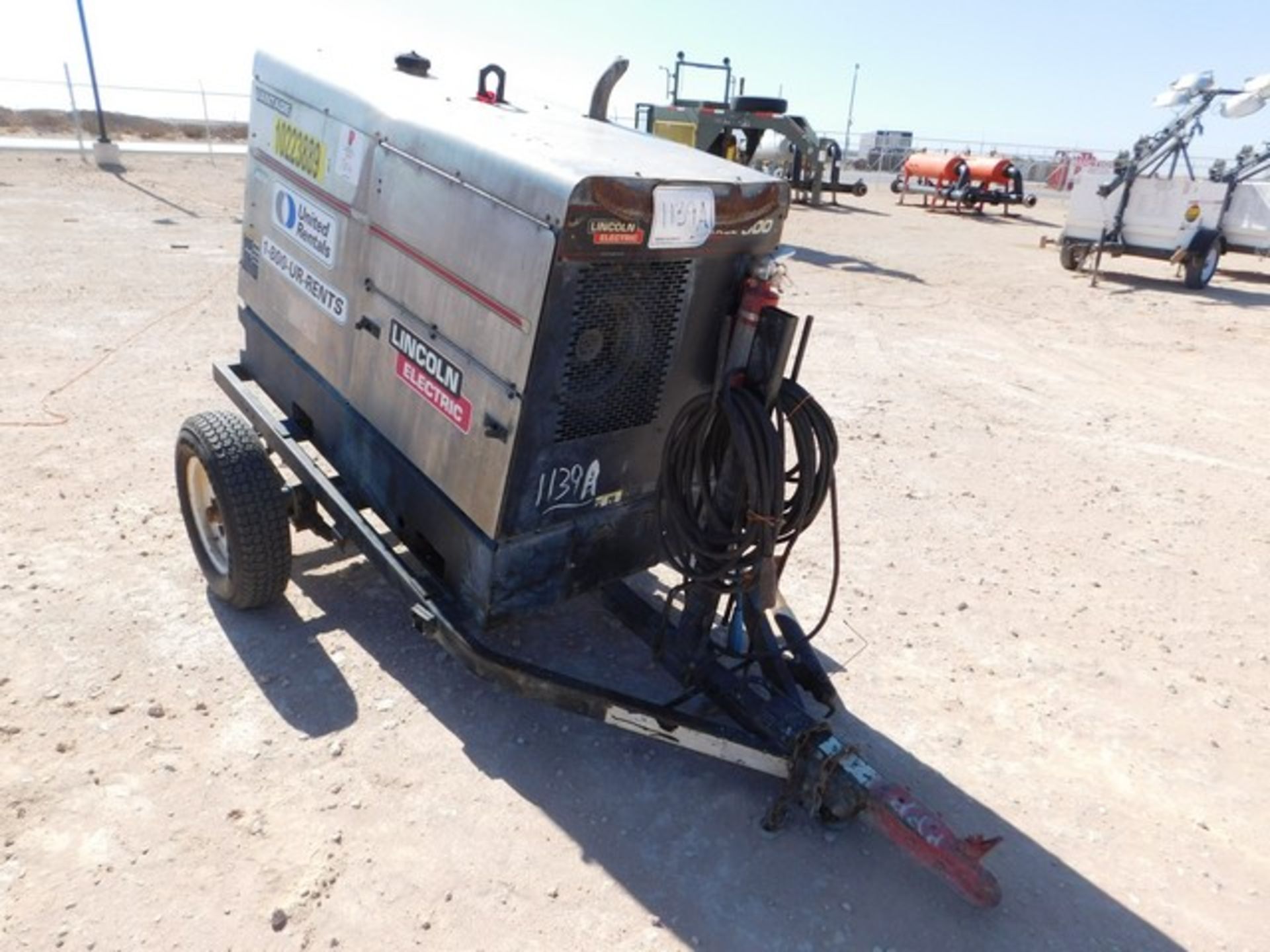 Located in YARD 1 - Midland, TX LINCOLN ELECTRIC VANTAGE 500 WELDER/ GENERATOR, 500 MAX AMP, P/B - Image 6 of 7