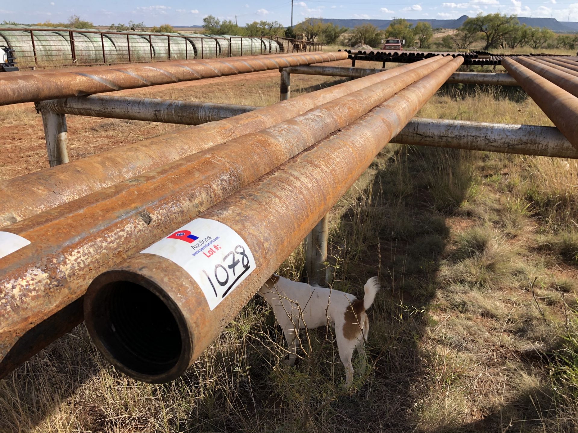 Located in YARD 20 - Merkel, TX 6-1/8"OD X 30'L SLICK DRILL COLLAR W/ 4-1/2" XH CONNS