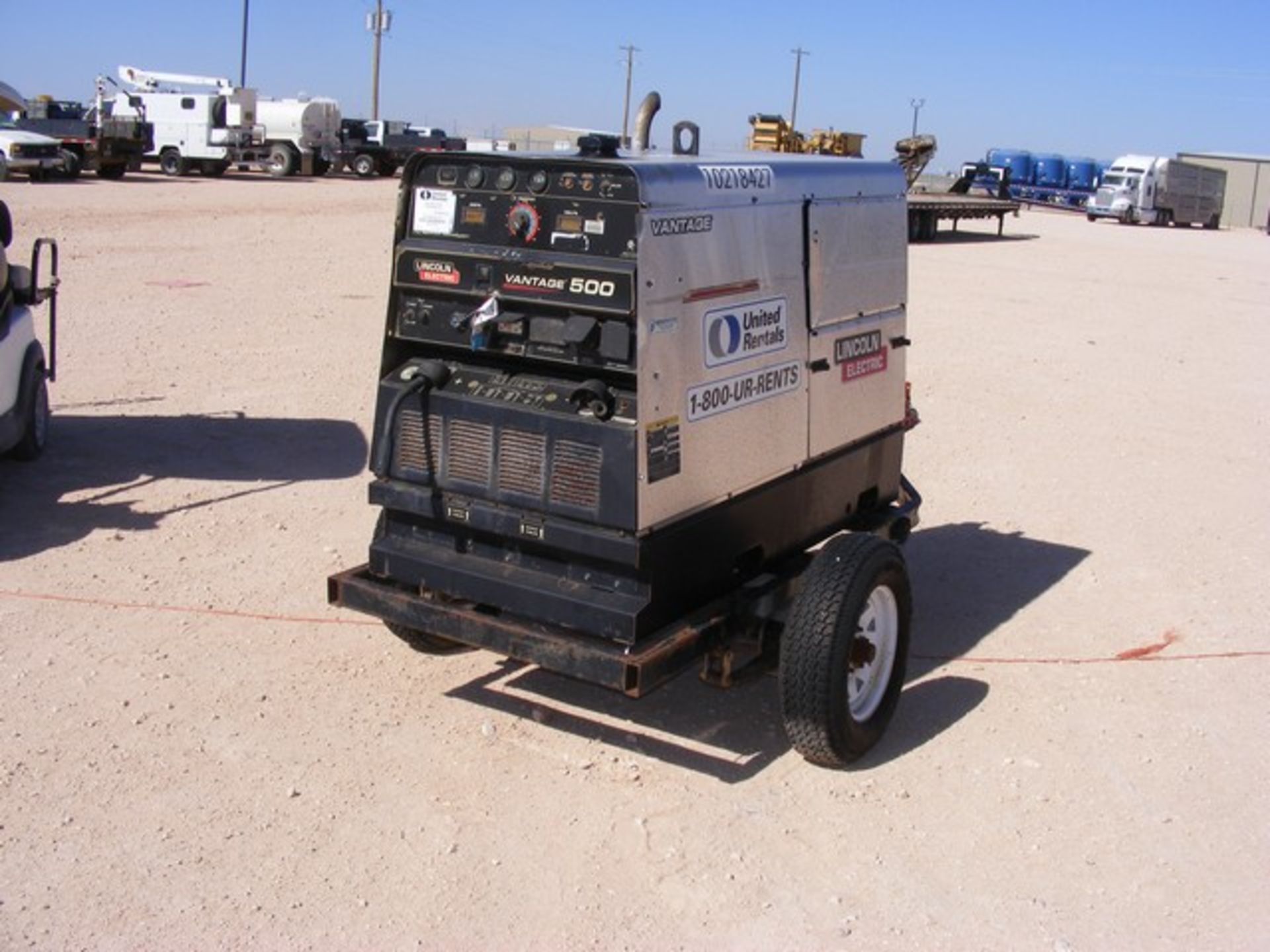 Located in YARD 1 - Midland, TX LINCOLN ELECTRIC VANTAGE 500 DIESEL WELDING MACHINE MRD ON S/A - Image 3 of 7