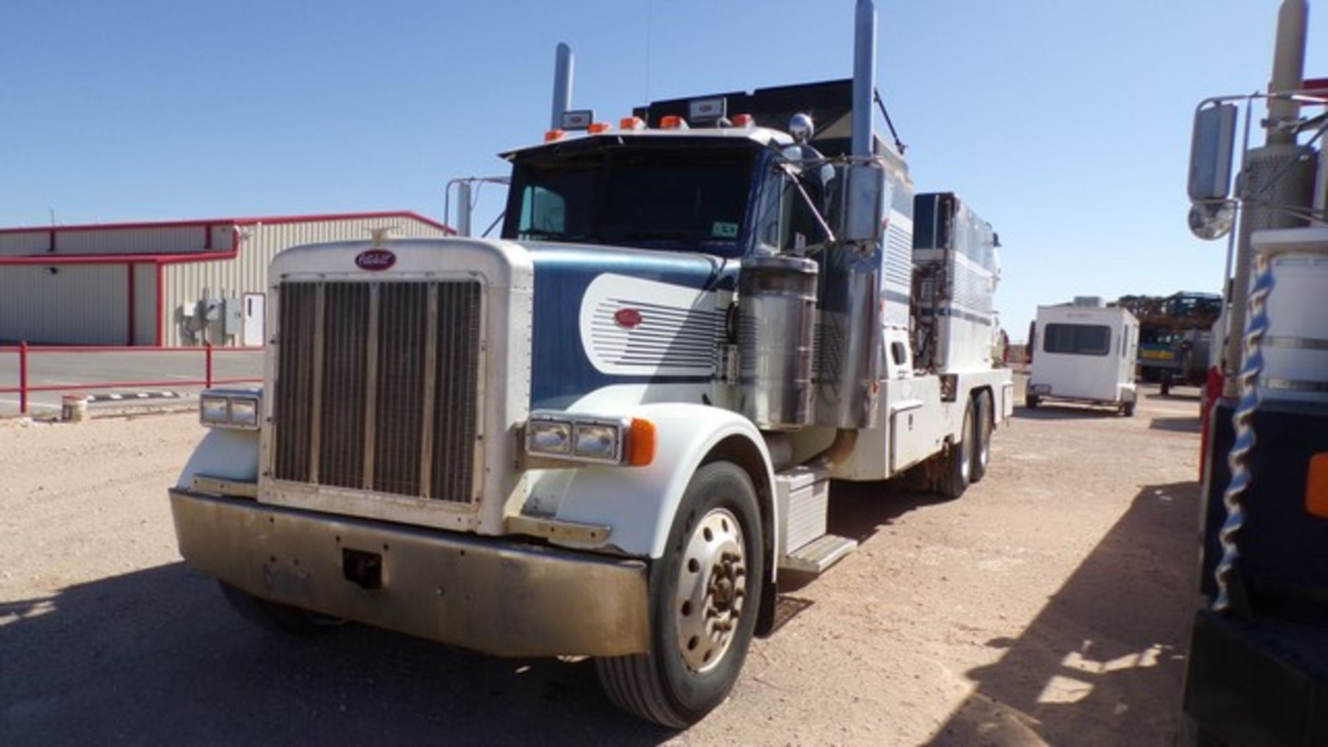 Located in YARD 1 - Midland, TX (X) CHANDLER MFG PETERBILT HOT OIL TRUCK, W/ 12,000,000 BTU UNIT,