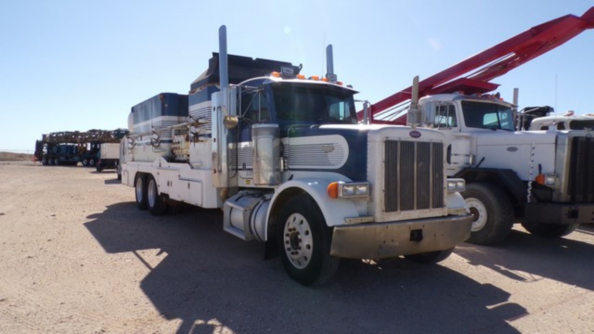 Located in YARD 1 - Midland, TX (X) CHANDLER MFG PETERBILT HOT OIL TRUCK, W/ 12,000,000 BTU UNIT, - Image 2 of 10