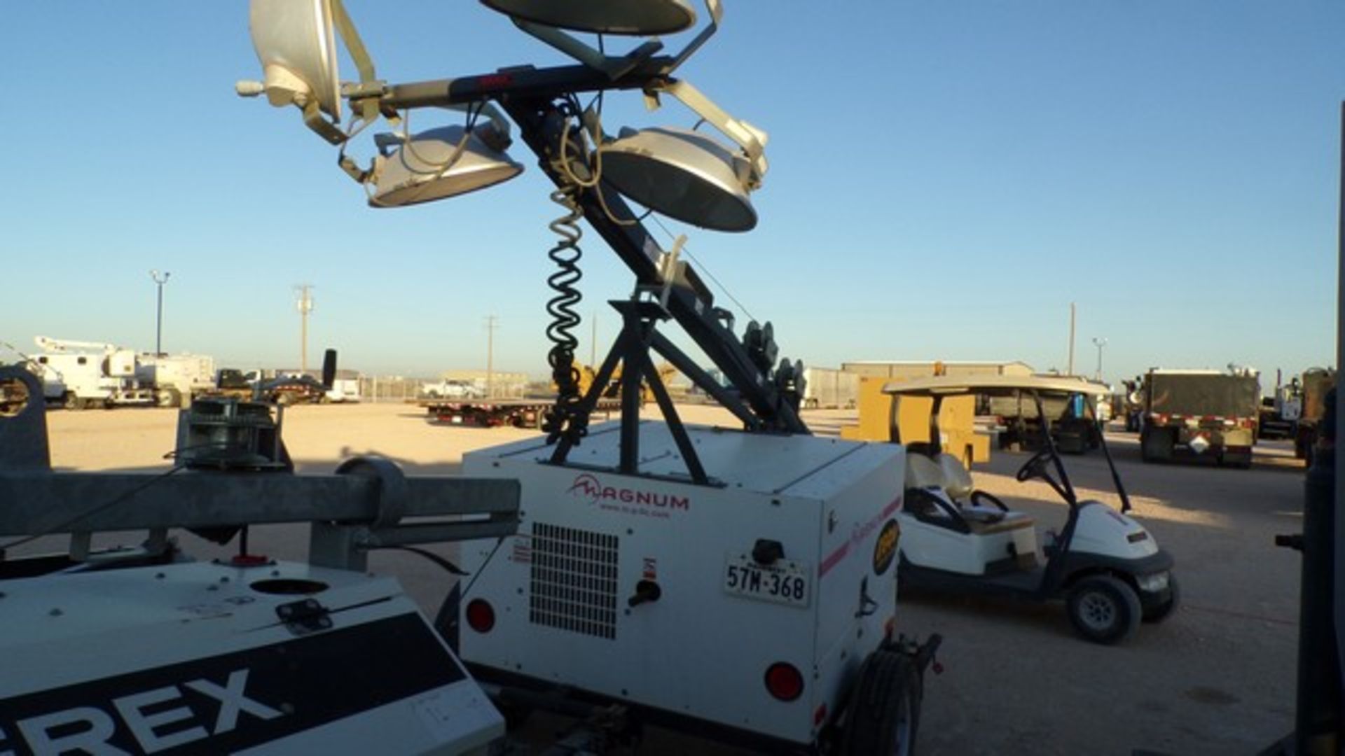 Located in YARD 1 - Midland, TX (2803) 2012 MAGNUM MLT5060K S/A LIGHT TOWER, SN- 1114756, P/B 3 - Image 3 of 6
