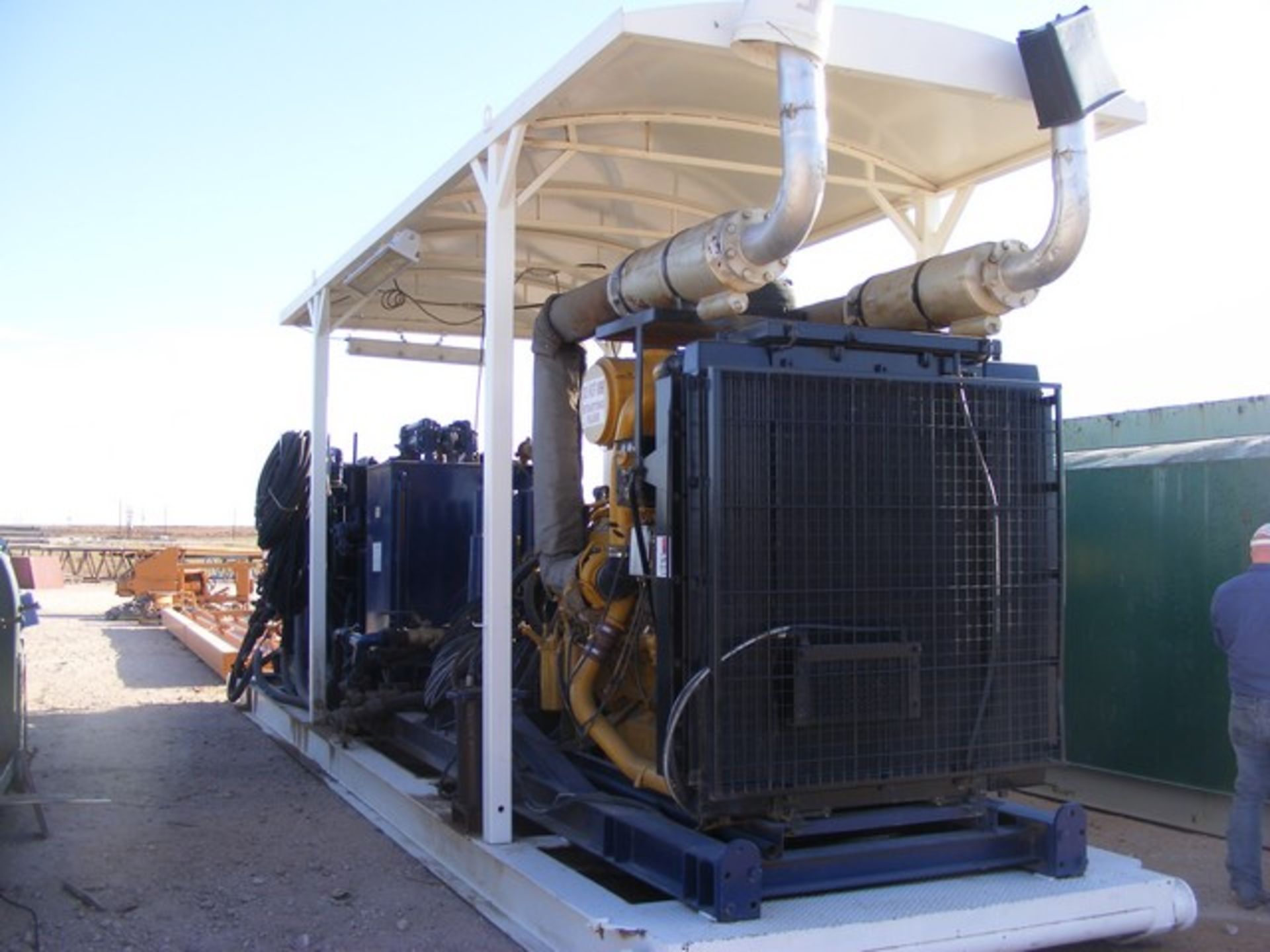 "Located in YARD 1 - Midland, TX TESCO 500 TON ECI (S) 900HP HYDRAULIC TOP DRIVE PACKAGE TO - Image 12 of 14