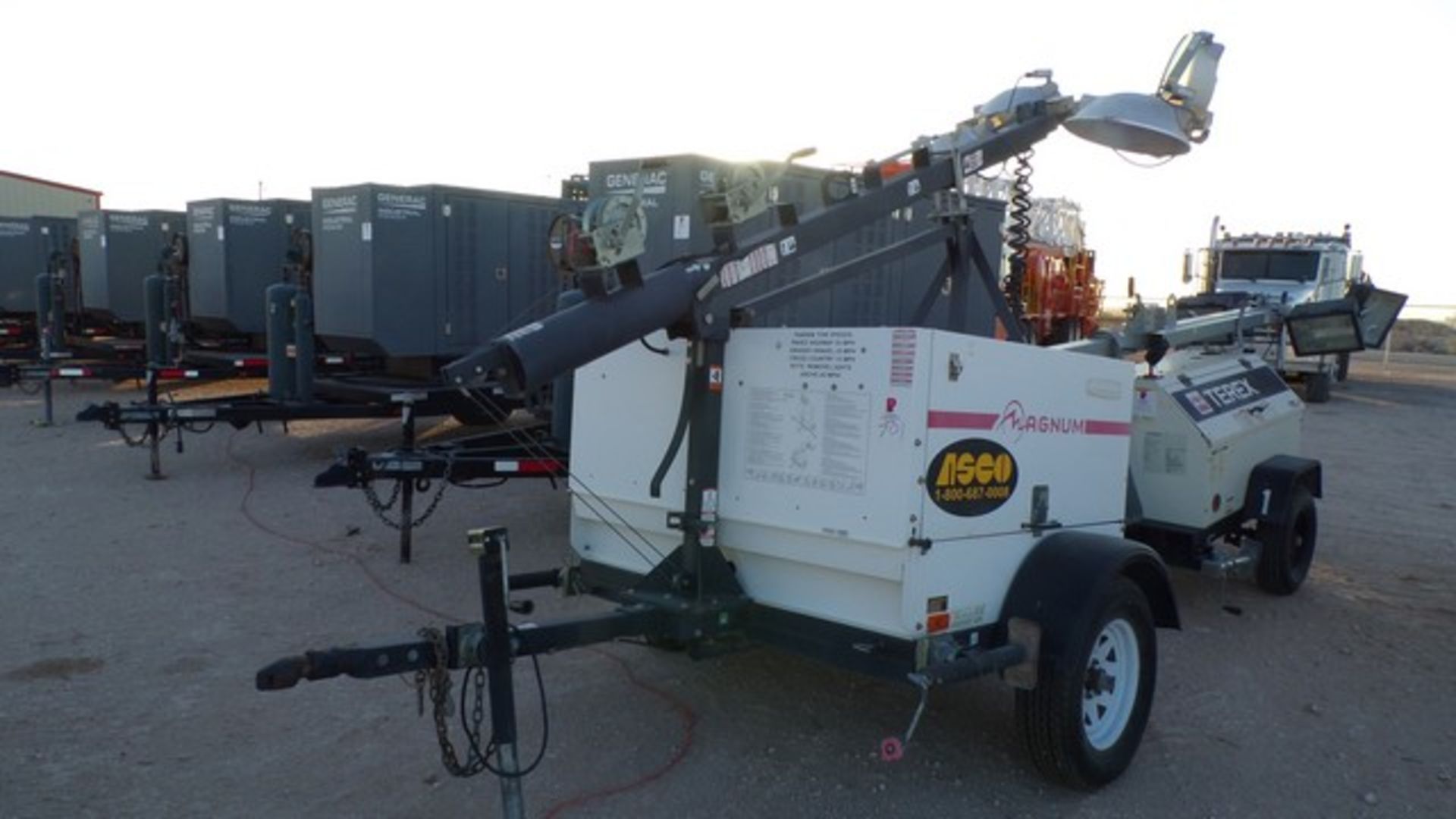 Located in YARD 1 - Midland, TX (2803) 2012 MAGNUM MLT5060K S/A LIGHT TOWER, SN- 1114756, P/B 3