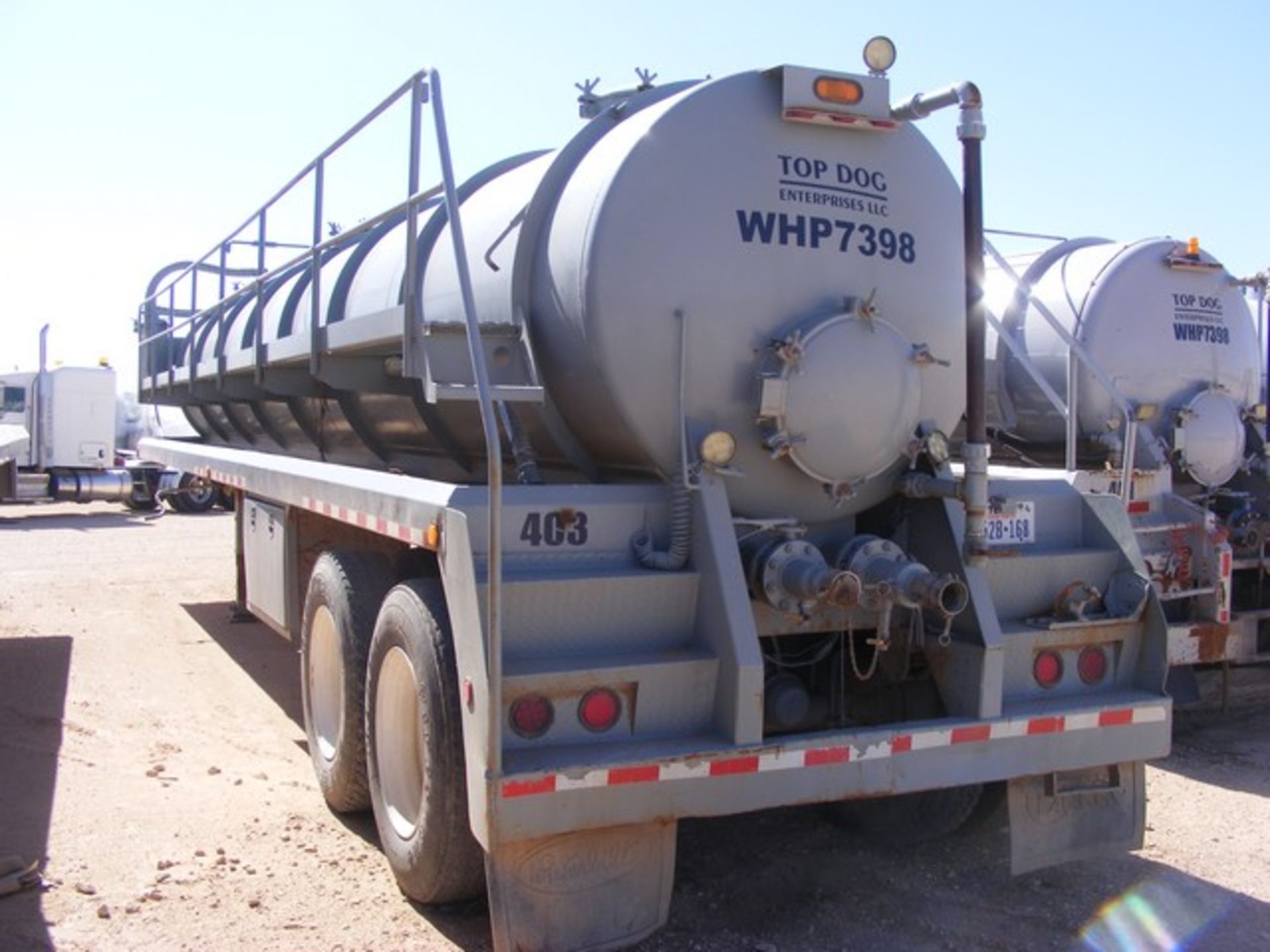 Located in YARD 1 - Midland, TX (403) (X) 2014 TANKO 130 BBL T/A VAC TRAILER, VIN- - Image 4 of 5