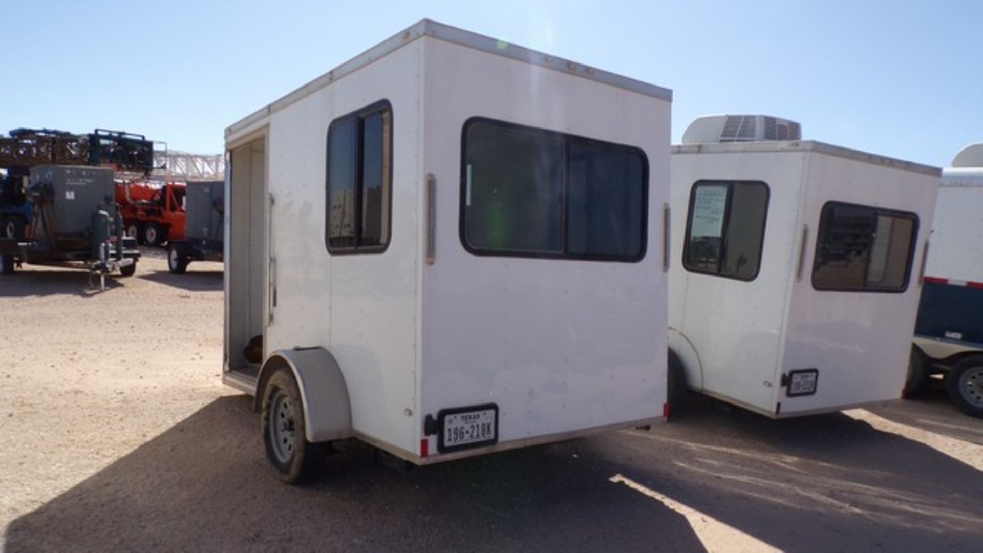 Located in YARD 1 - Midland, TX (2315) (X) 2018 ROCK SOLID CARGO S/A BP 6X10-3500# PORTABLE OFFICE - Image 3 of 6