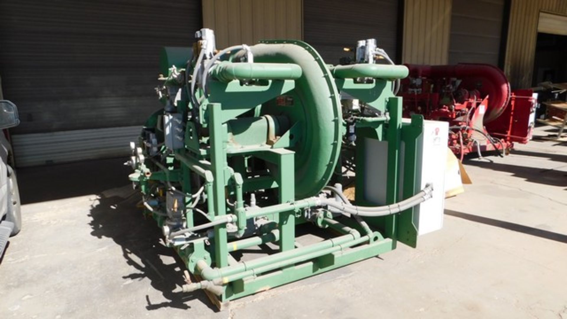 Located in YARD 12 - Odessa, TX (2204) HAUCK BURNER, 38MMBTU, TRI FUEL, MODEL- TBAB1-100-330-H-15,