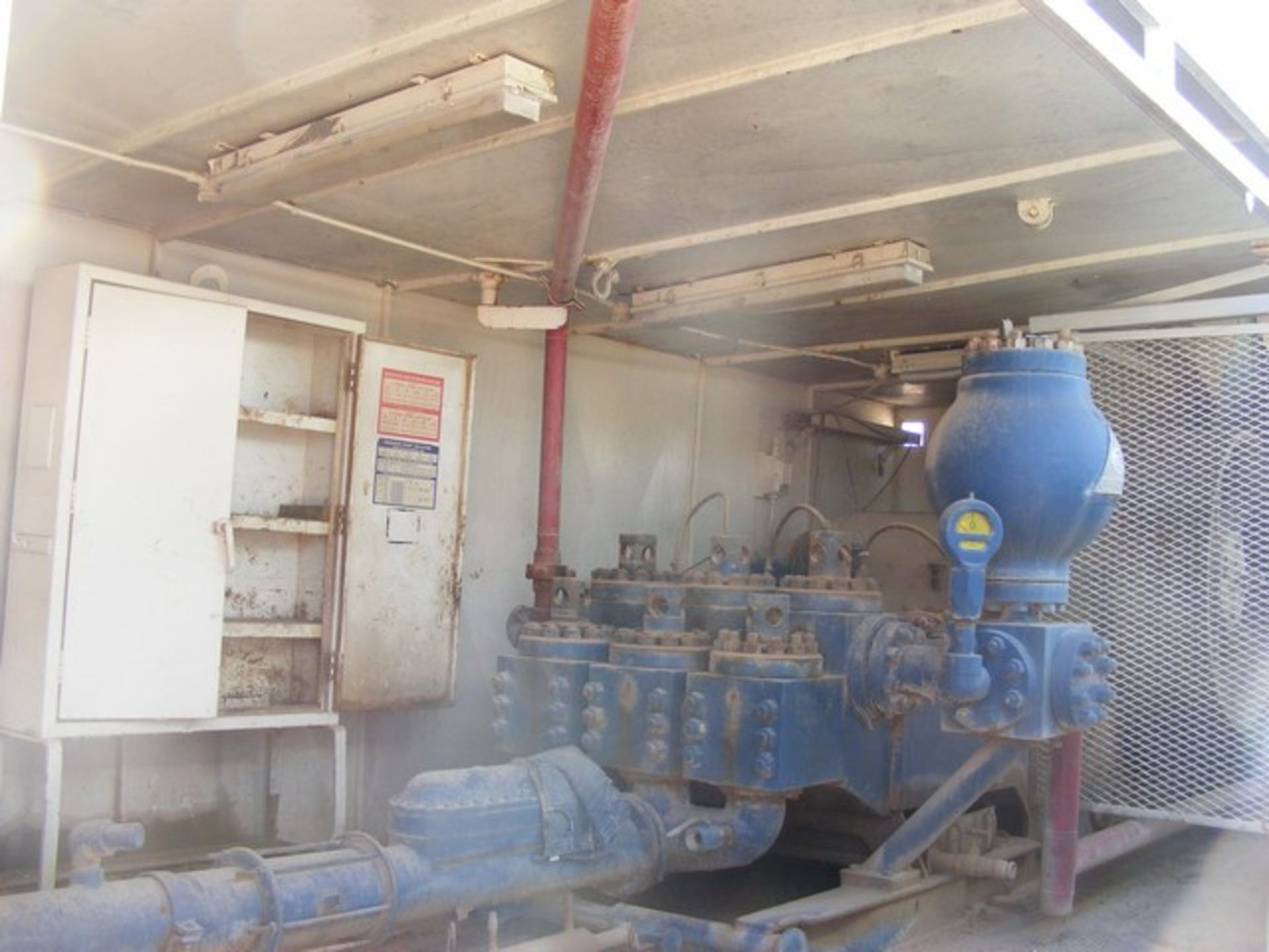 Located in YARD 1 - Midland, TX (2275) NATIONAL 9-P-100 TRIPLEX MUD PUMP, 1000 HP, 6-3/4" X 9-1/ - Image 3 of 4