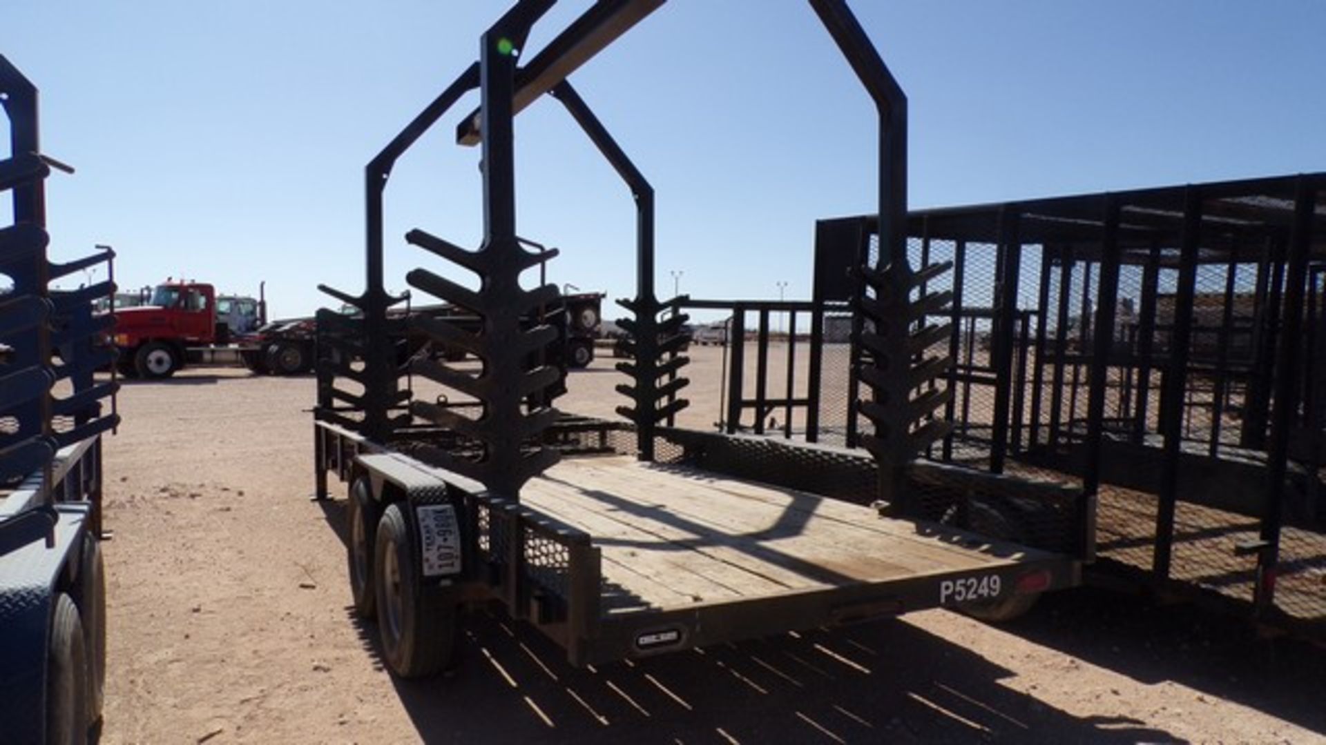 Located in YARD 1 - Midland, TX (P5249) (2357) (X) 2019 PULL DO T/A COMBO MONORAIL/ TOOL TRAILER, - Bild 3 aus 4