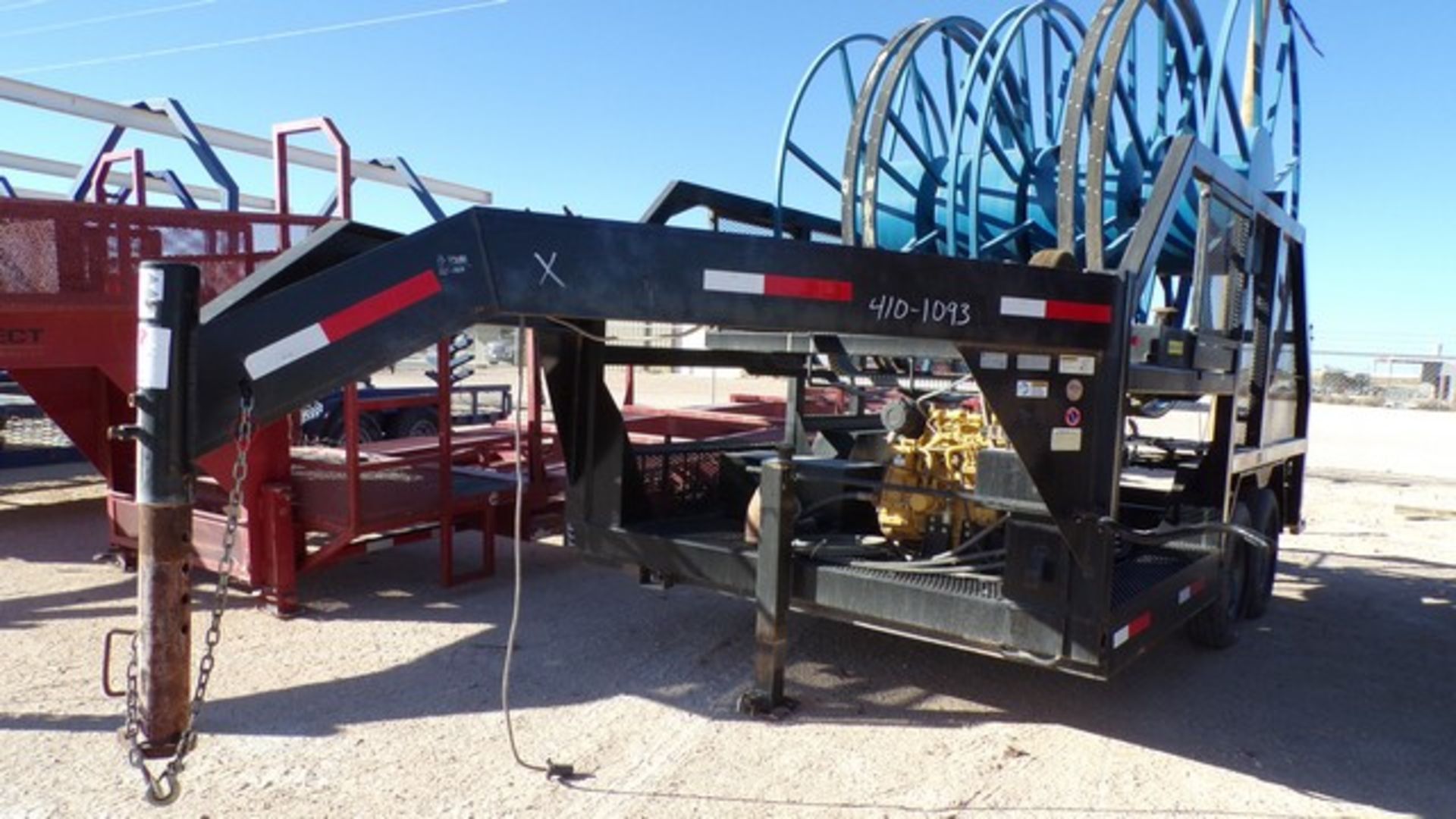 Located in YARD 1 - Midland, TX (6322) 2015ATR T/A GN HYD RELL TRAILER, 7'W X 15'L, P/B CAT C1.5, - Image 2 of 7