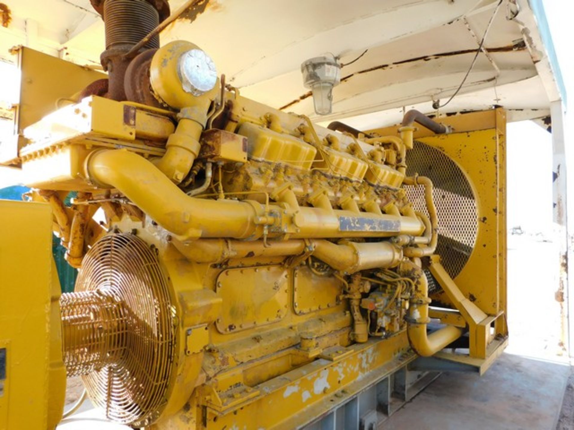 Located in YARD 1 - Midland, TX (2944) GENERAL ELECTRIC 930 KW AC GENERATOR, SN- 8415101, (3) PH, - Image 7 of 7