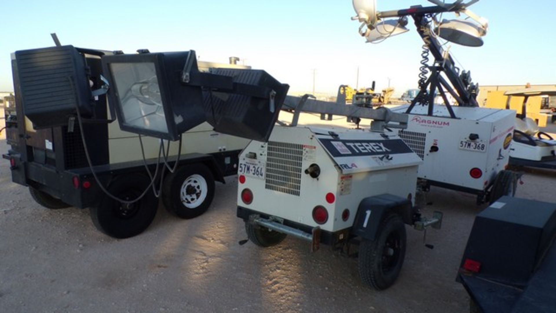 Located in YARD 1 - Midland, TX (2804) 2014 TEREX RL4 S/A 6KW LIGHT TOWER, SN- RL41410241, P/B 3 CYL