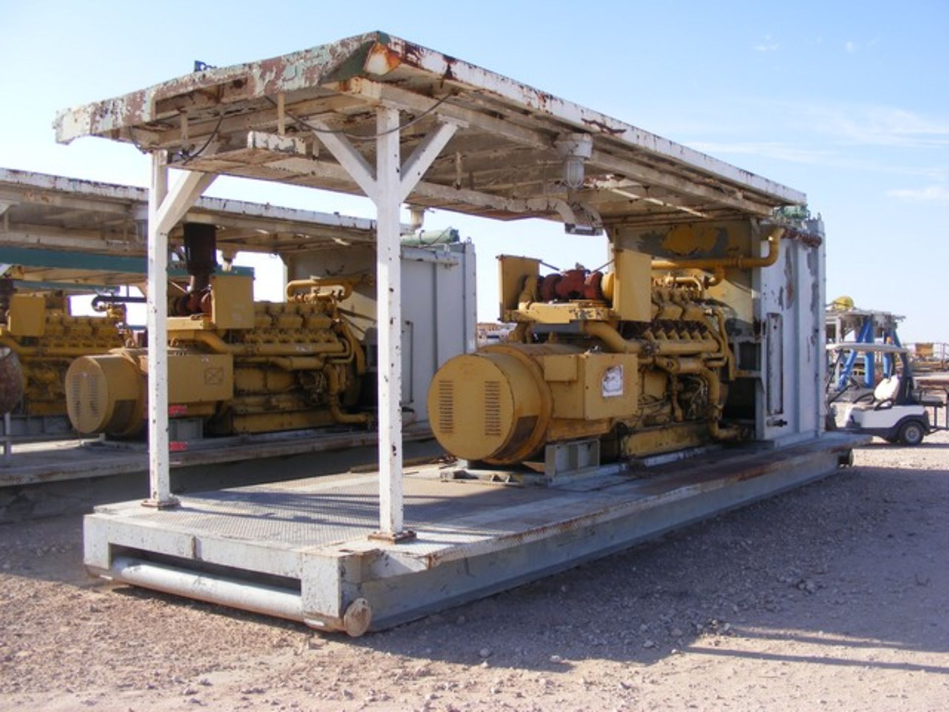 Located in YARD 1 - Midland, TX (2941) KATO 800 KW GENERATOR, (3) PH, 60HZ, 347/600 VOLT, P/B CAT - Image 2 of 6