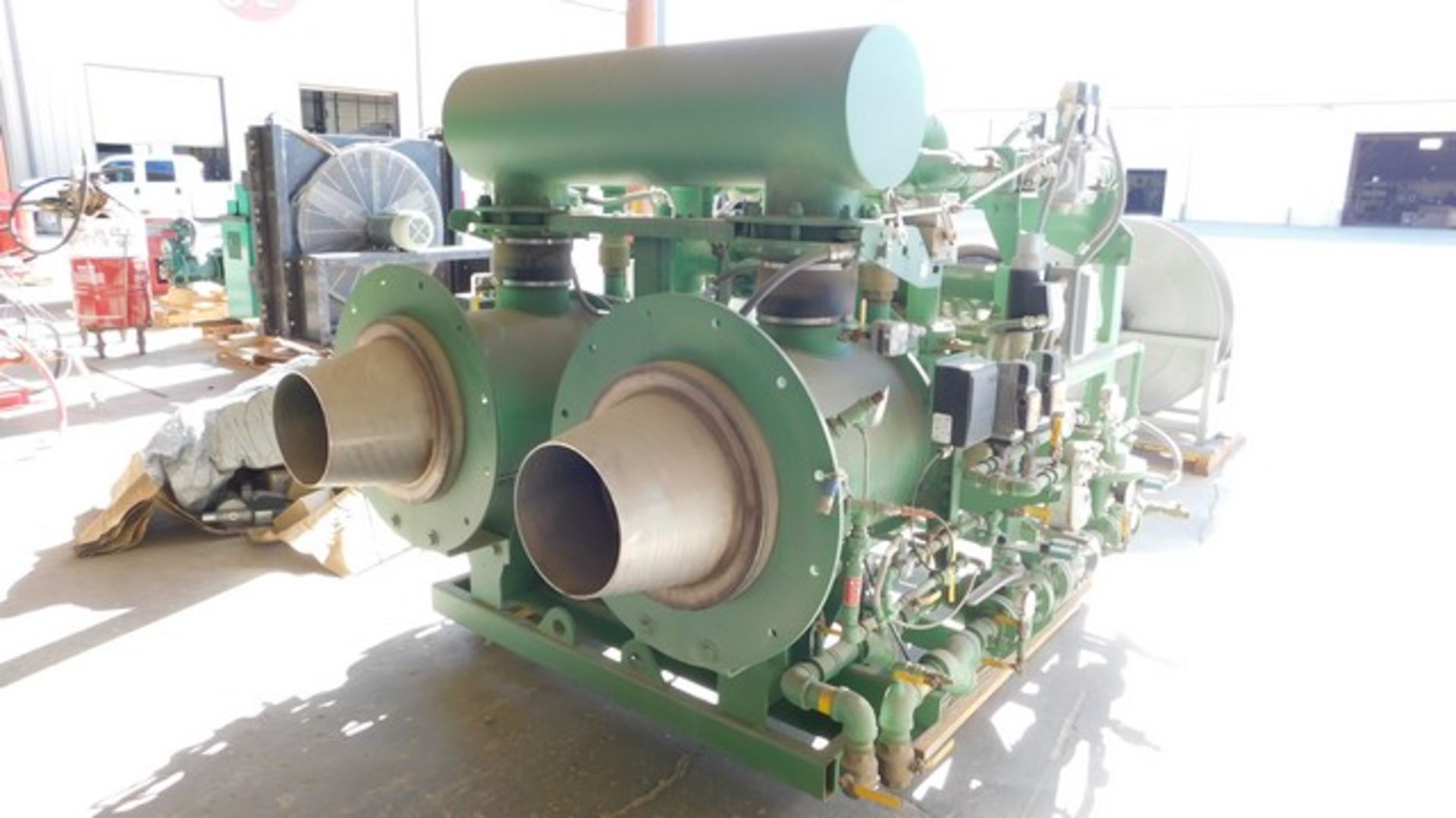 Located in YARD 12 - Odessa, TX (2204) HAUCK BURNER, 38MMBTU, TRI FUEL, MODEL- TBAB1-100-330-H-15, - Bild 5 aus 6