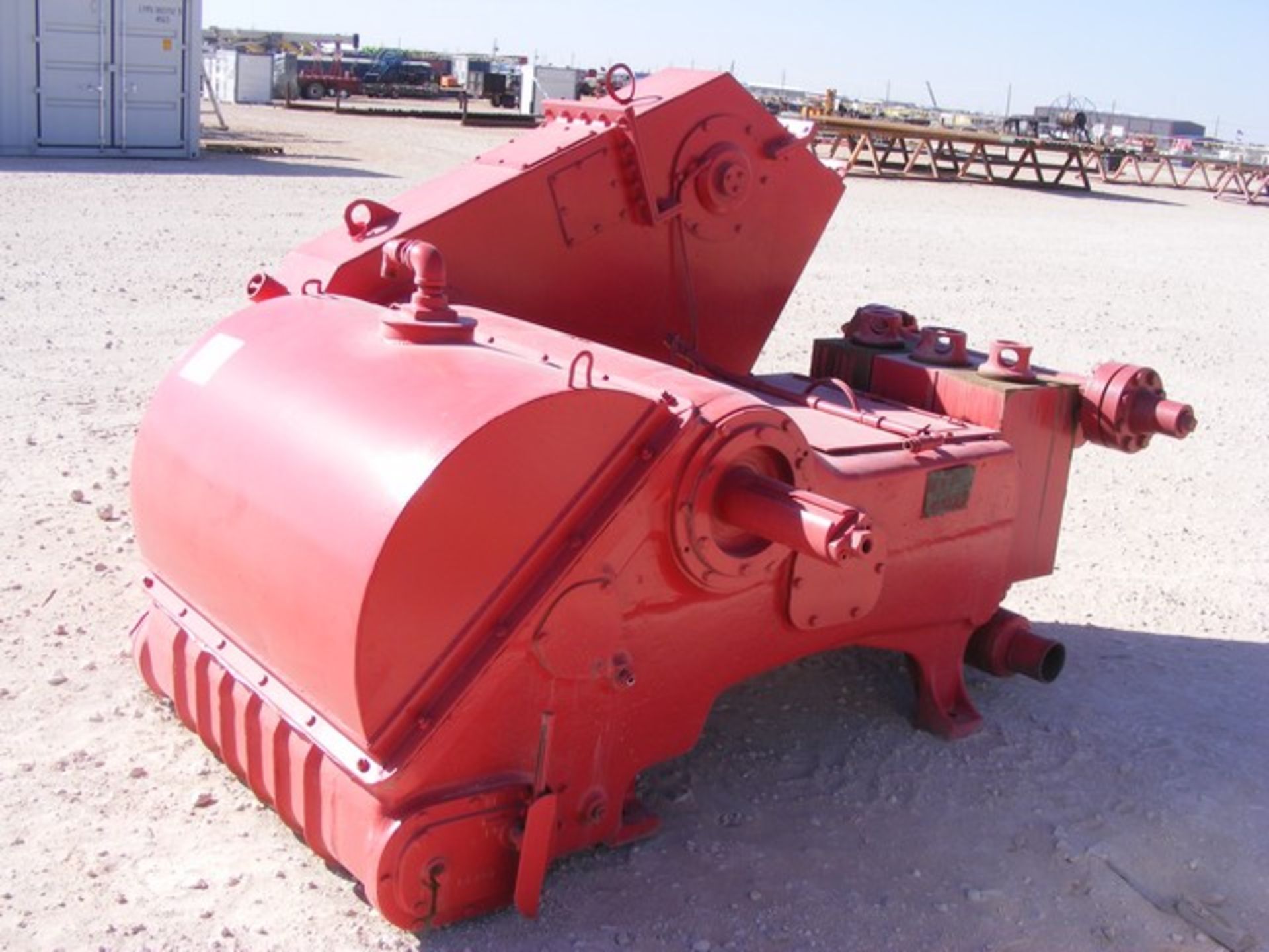 Located in YARD 1 - Midland, TX GARDNER DENVER PAH TRIPLEX PUMP, 310 BHP @ 175 RPM, 8" STROKE, CHAIN - Bild 3 aus 3