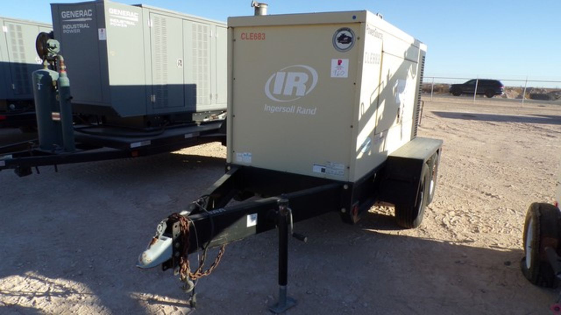 Located in YARD 1 - Midland, TX INGERSOLL RAND POWER SOURCE 100KW ELECTRIC GENERATOR, P/B 6 CYL