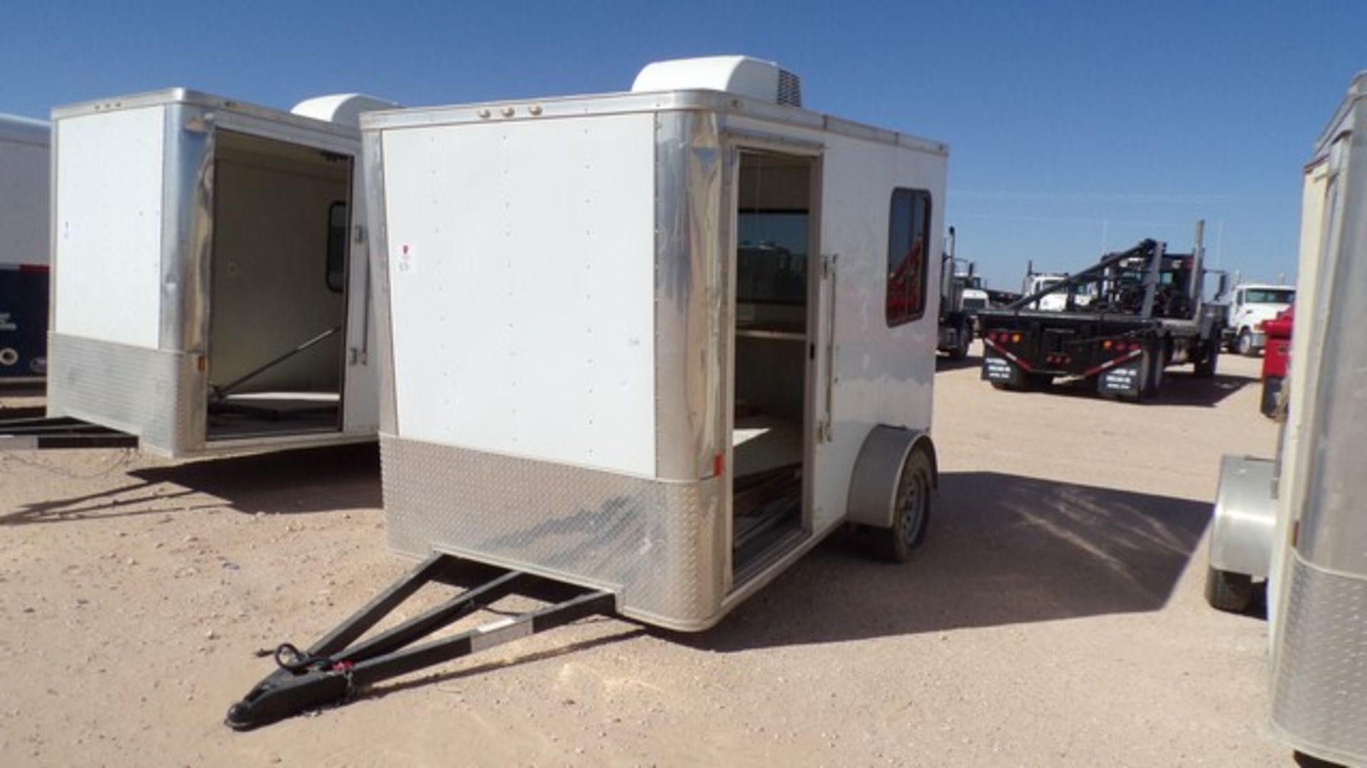Located in YARD 1 - Midland, TX (2315) (X) 2018 ROCK SOLID CARGO S/A BP 6X10-3500# PORTABLE OFFICE - Image 2 of 6