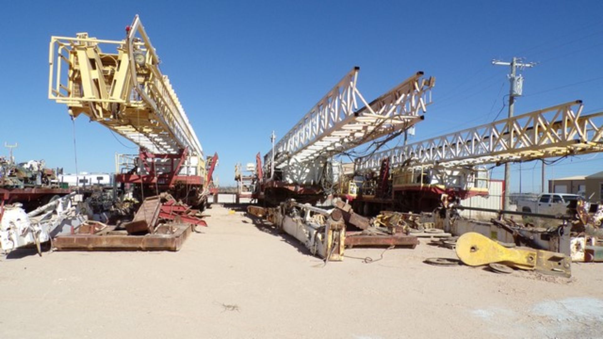 Located in YARD 17 - Midland, TX RIG TECH 400B 750HP, S/D DRAWWORKS, LEBUS F/ 1-1/8" LINE, EATON - Image 7 of 15