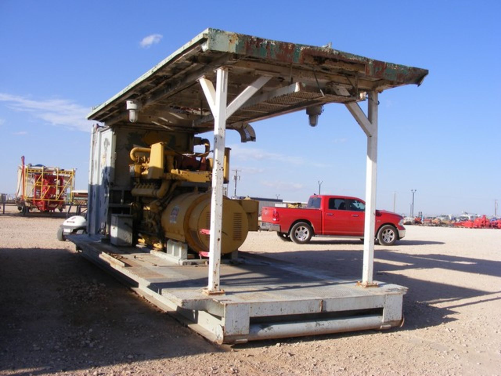 Located in YARD 1 - Midland, TX (2941) KATO 800 KW GENERATOR, (3) PH, 60HZ, 347/600 VOLT, P/B CAT - Image 3 of 6