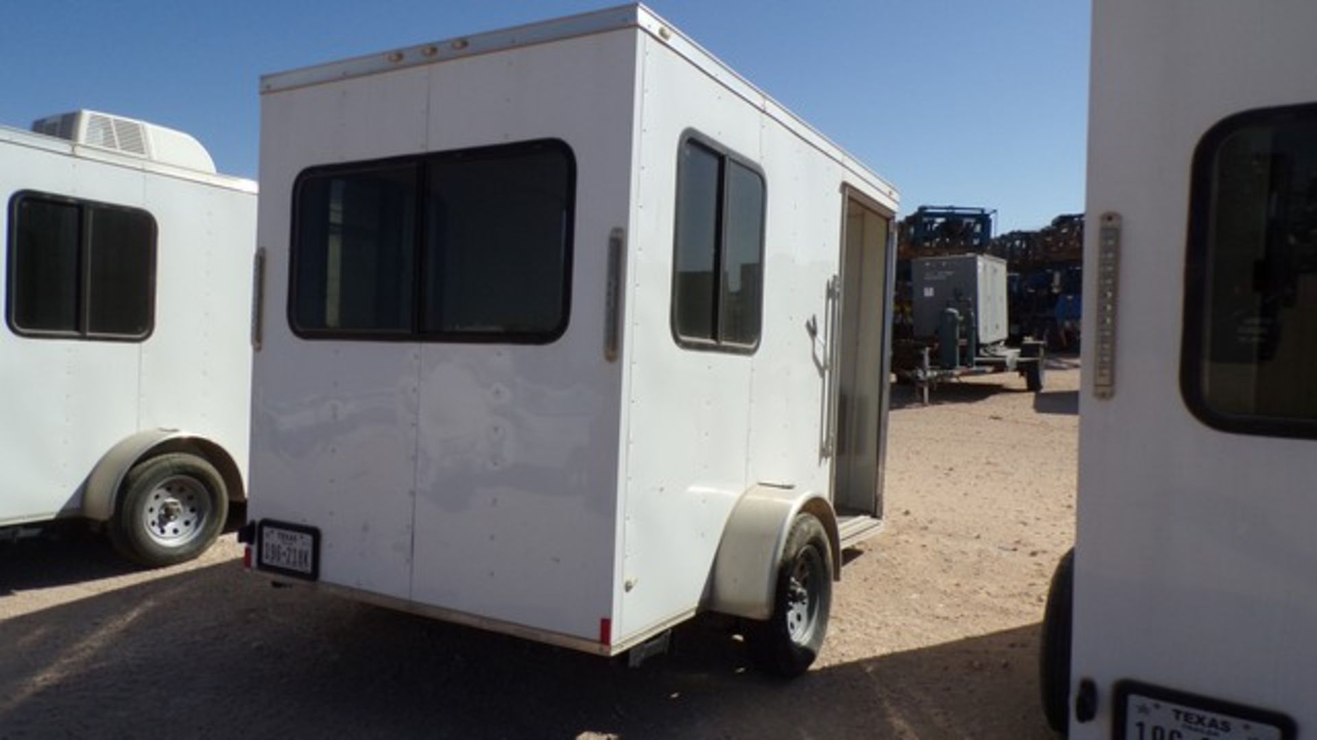 Located in YARD 1 - Midland, TX (2315) (X) 2018 ROCK SOLID CARGO S/A BP 6X10-3500# PORTABLE OFFICE - Image 4 of 6