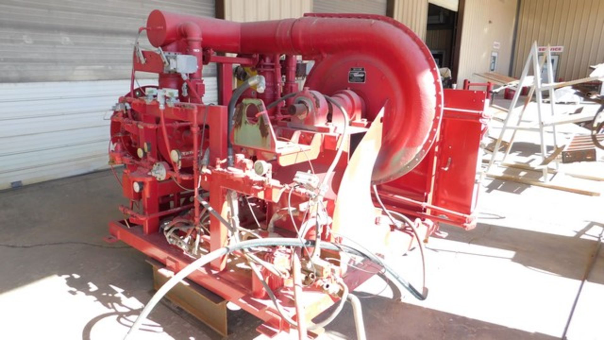 Located in YARD 12 - Odessa, TX (2205) HAUCK BURNER, 25MMBTU MULTI FUEL, MODEL- TBAB, SN- B120392,