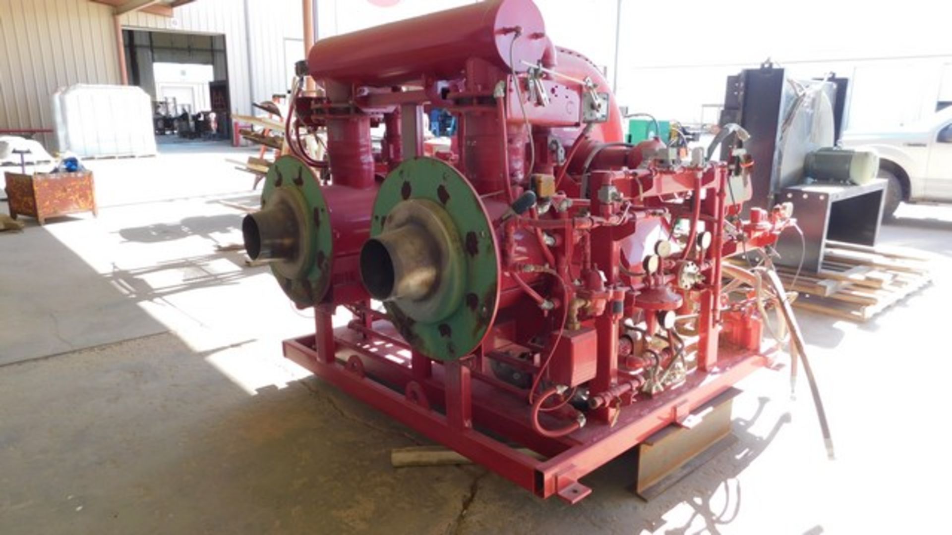 Located in YARD 12 - Odessa, TX (2205) HAUCK BURNER, 25MMBTU MULTI FUEL, MODEL- TBAB, SN- B120392, - Bild 5 aus 5