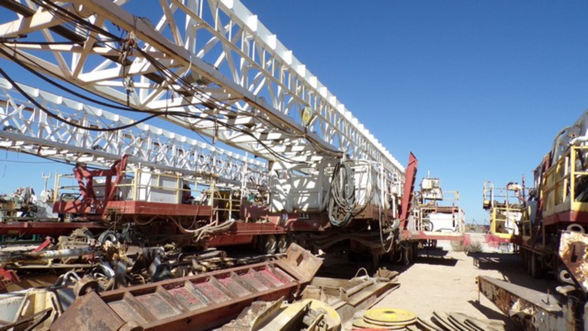 Located in YARD 17 - Midland, TX RIG TECH 400B 750HP, S/D DRAWWORKS, LEBUS F/ 1-1/8" LINE, EATON - Image 14 of 15
