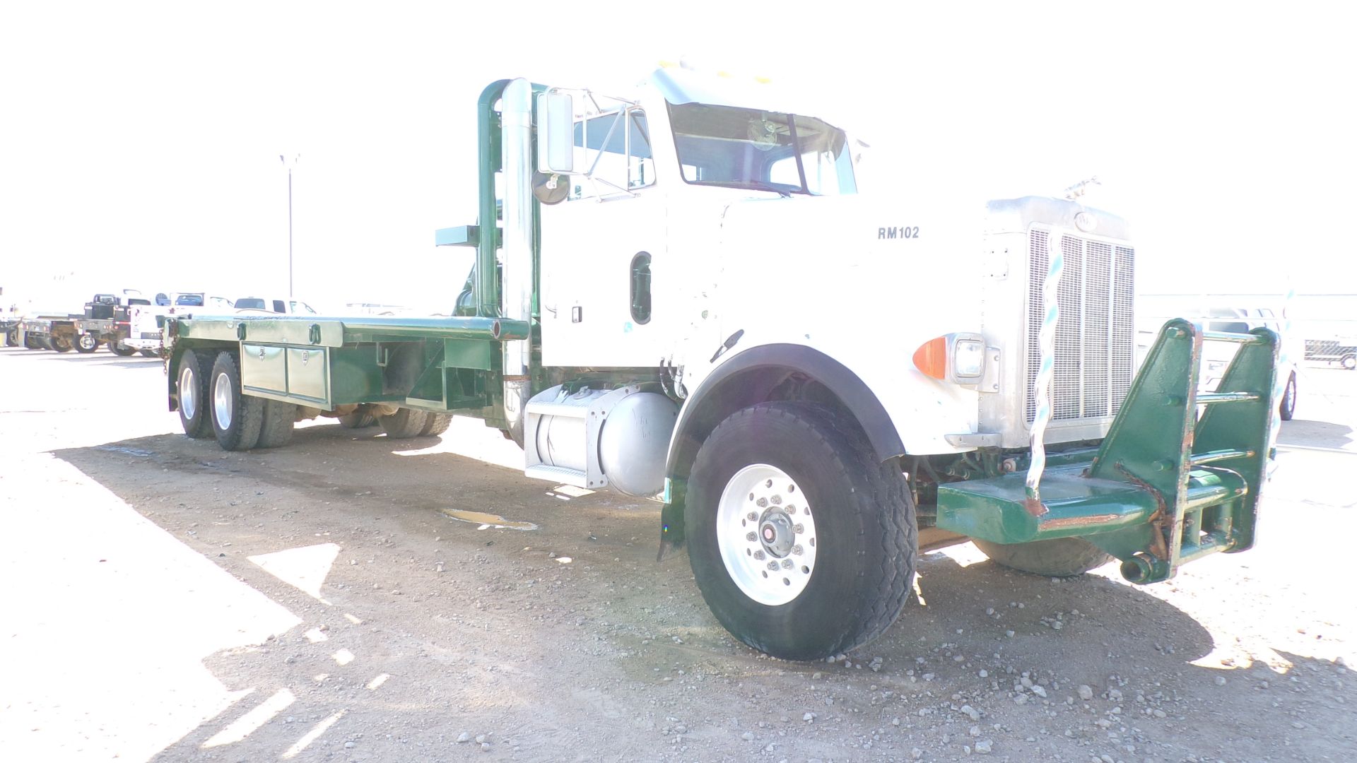 Located in YARD 1 - Midland, TX (6243) (X) 1996 PETERBILT 357 T/A GIN/ POLE TRUCK, VIN- - Image 8 of 8