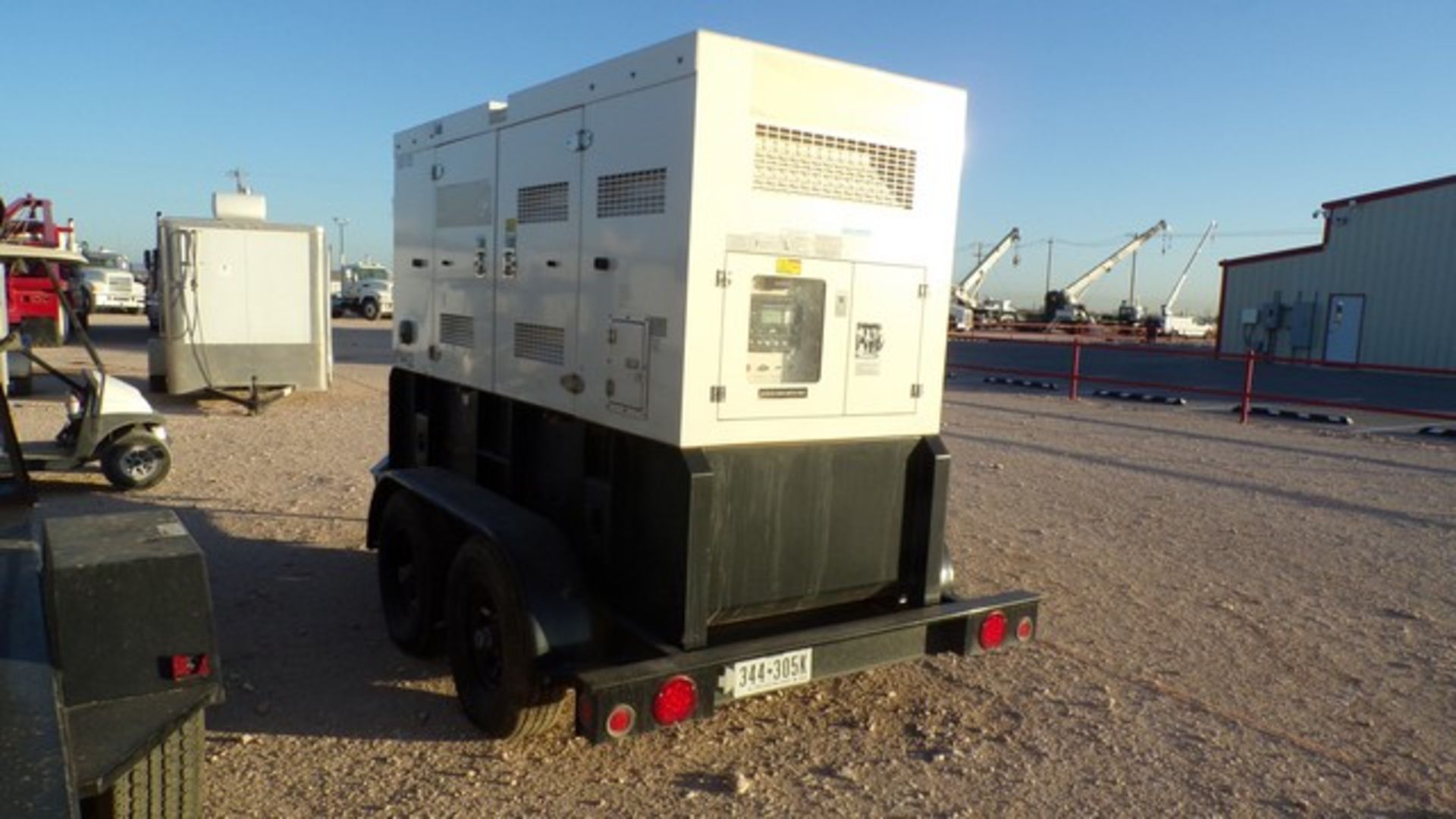 Located in YARD 1 - Midland, TX (14432) 2018 UQ125 PORTABLE DIESEL GENERATOR, SN- J18002022, P/B - Image 3 of 6