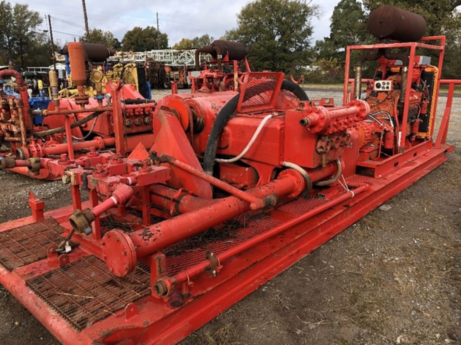 Located in YARD 16 - Oil City, LA GARDNER DENVER PAH TRIPLEX PUMP W/ 4-1/2" LINERS, P/B DETROIT - Bild 4 aus 6