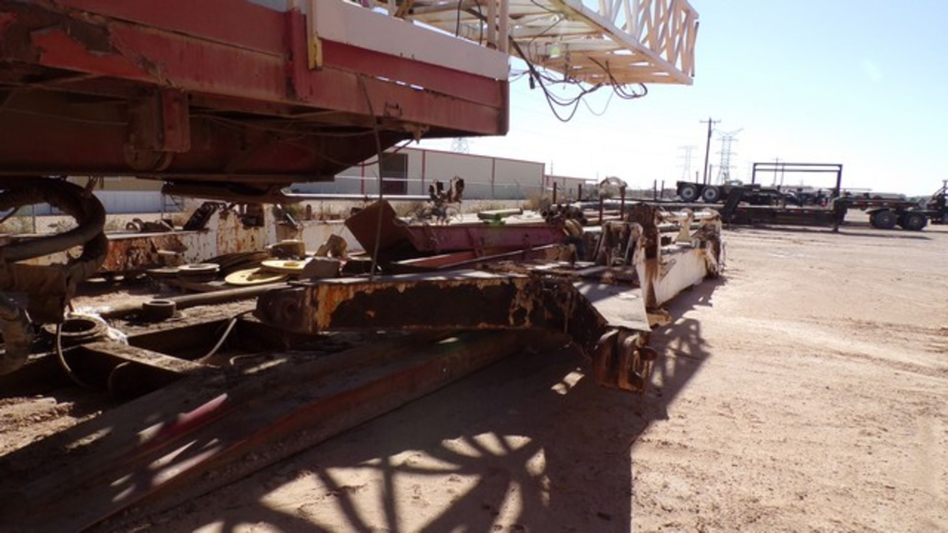 Located in YARD 17 - Midland, TX RIG TECH 400B 750HP, S/D DRAWWORKS, LEBUS F/ 1-1/8" LINE, EATON - Image 2 of 15