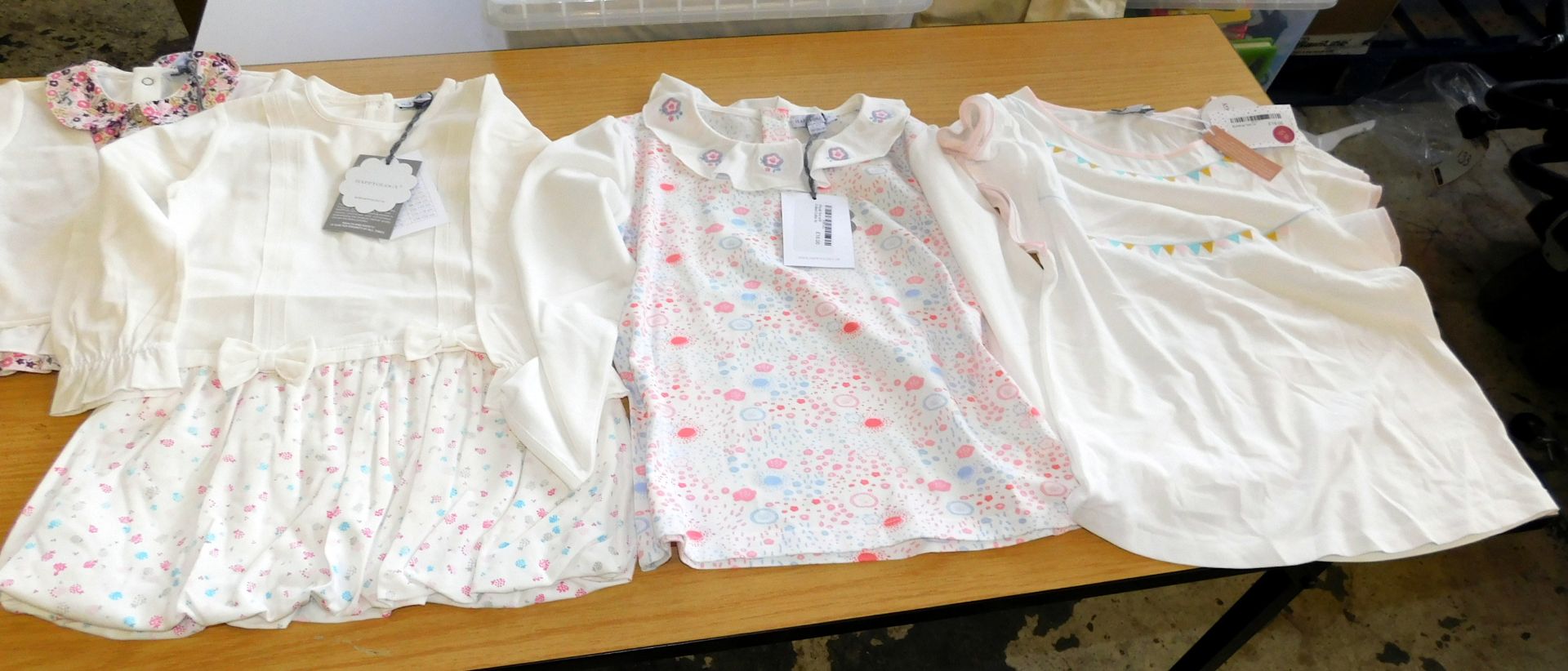 200 Pieces of Happyology Children’s Clothing To Include:- 28 pink trousers, 4 pink floral tops, 8 - Image 2 of 4