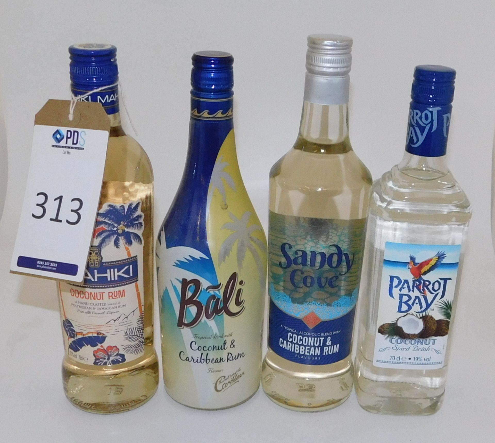 17 Bottles of Coconut flavoured Spirit Drinks, 70cl, to Include 9 Mahiki Coconut Rum Liqueurs, 6