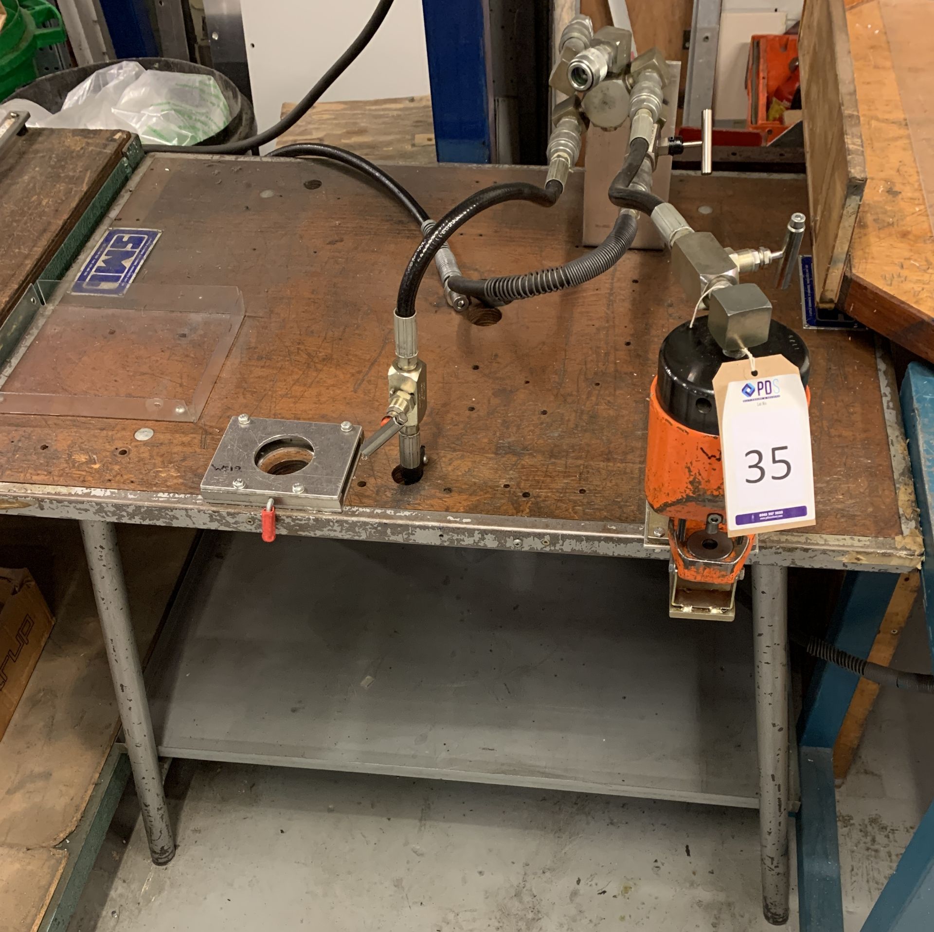 SML Workbench & Unbranded Hole Punch (Located Norwich – See General Notes for Viewing & Collection